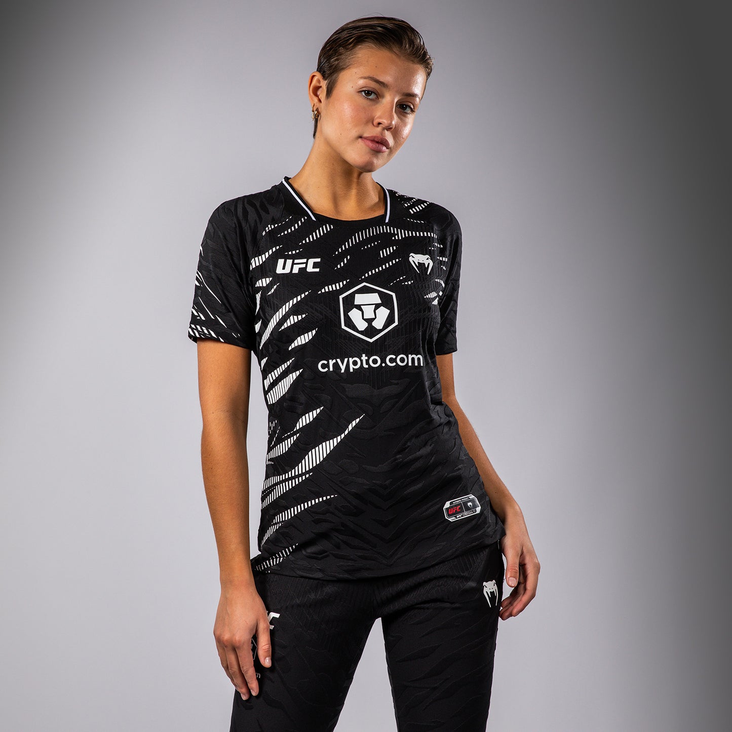 T-shirt Dry-Tech pour Femmes UFC Fusion by Venum Authentic Fight Night - Noir - product-type_T-Shirts Dry Tech