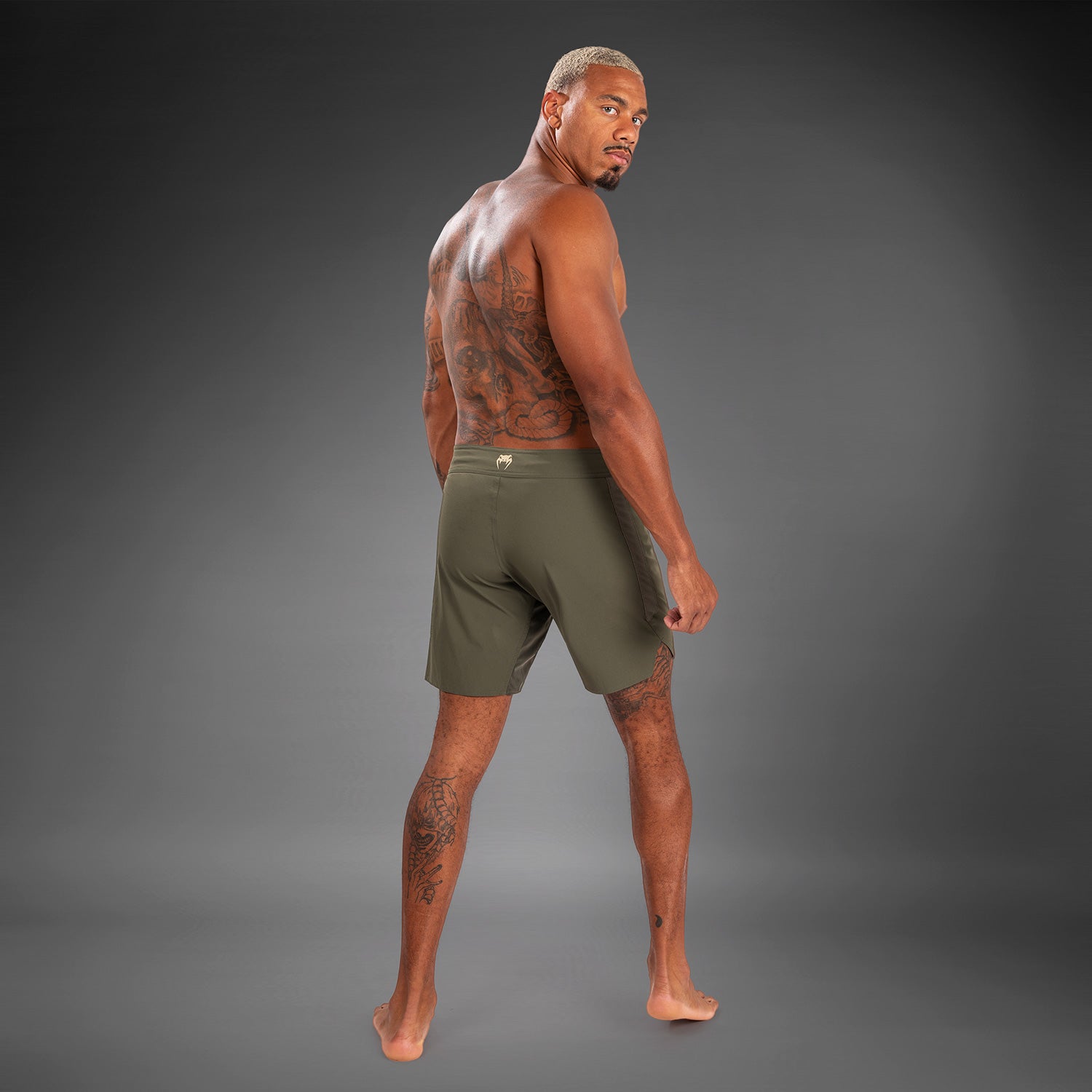 Short de combat pour homme Venum Contender - Kaki - product-type_Shorts de MMA