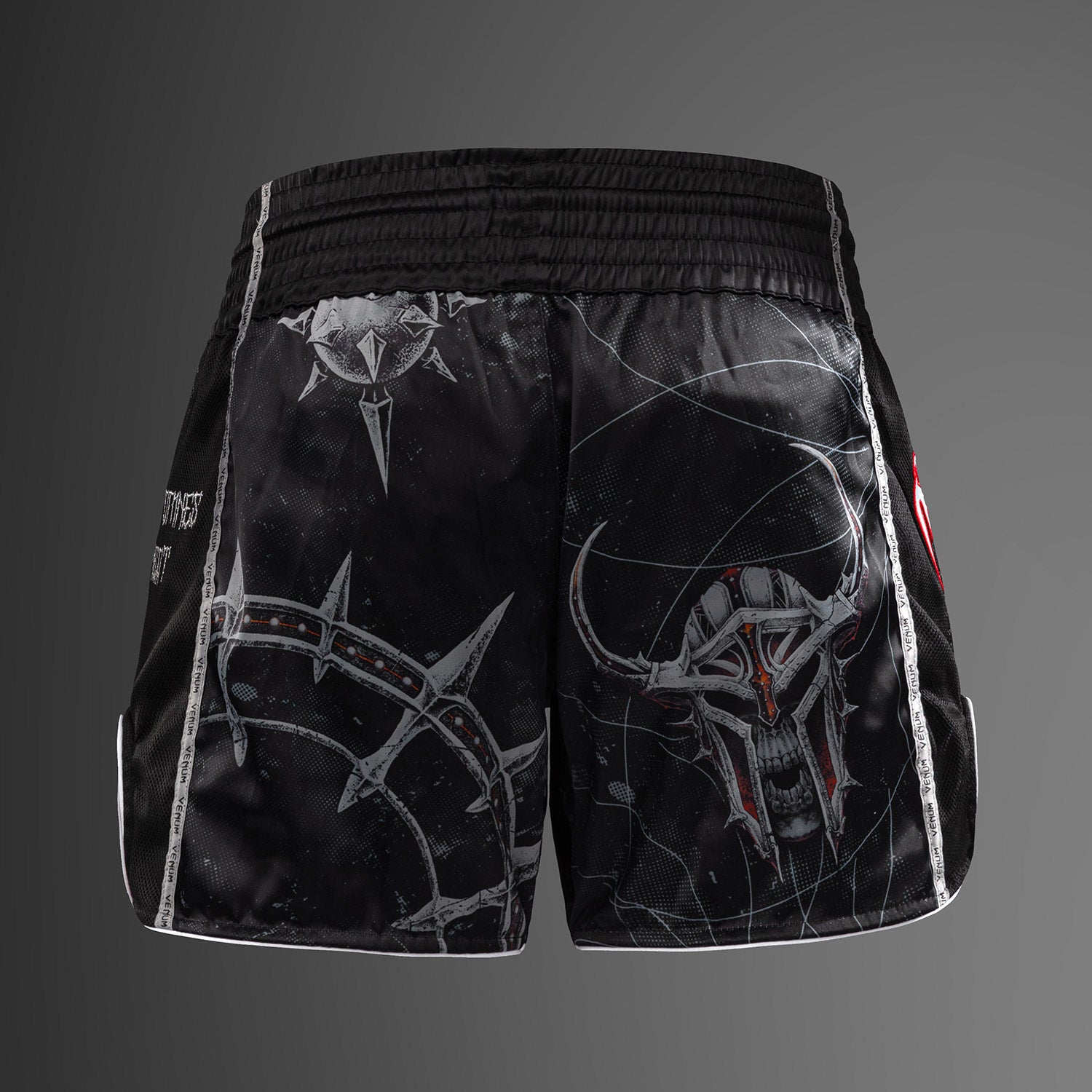 Shorts de Muay Thai Venum Gladiator 5.0 - Noir/Orange Néon - product-type_Shorts de Muay Thai
