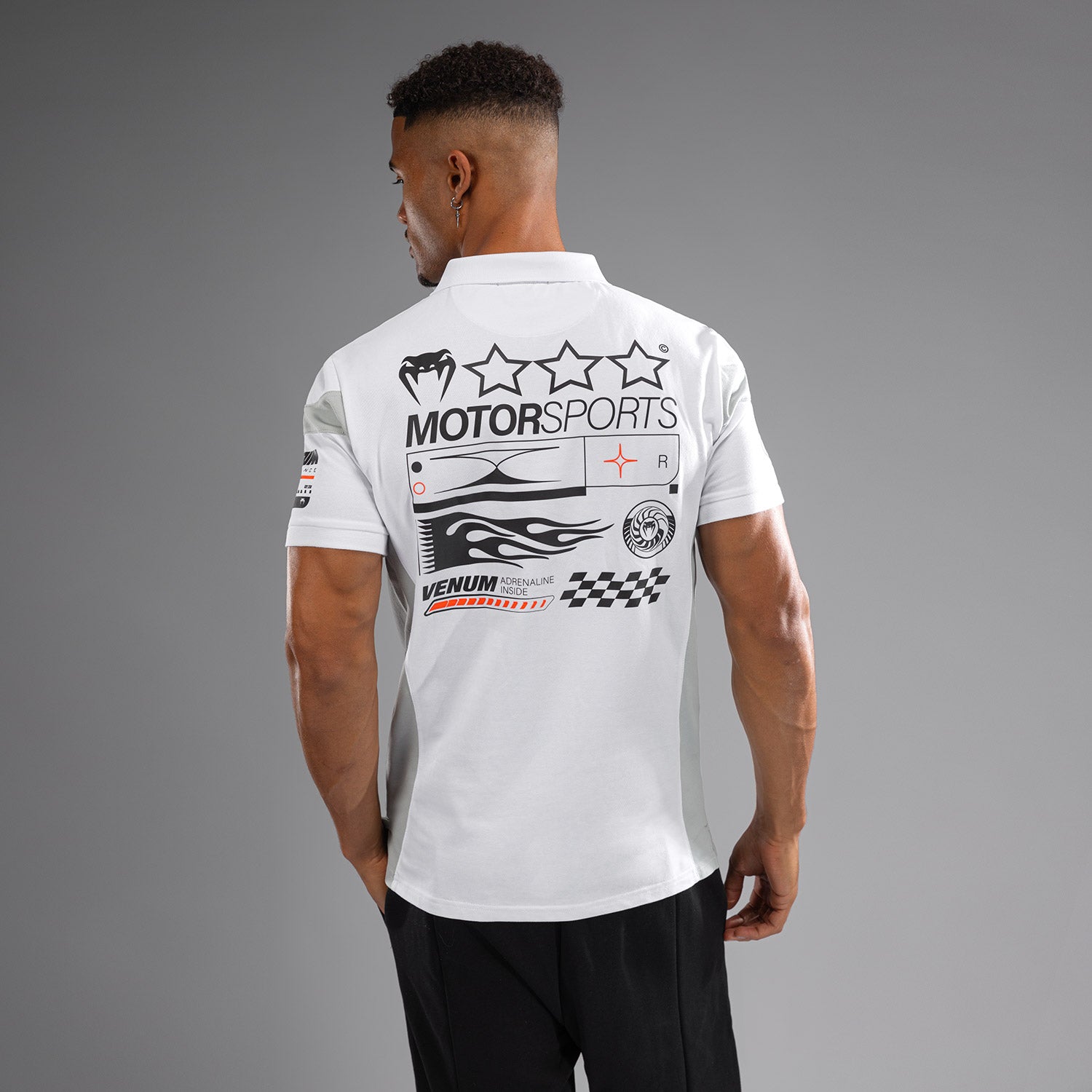 Polo en Coton Venum Motorsport - Blanc Neige - product-type_Polos