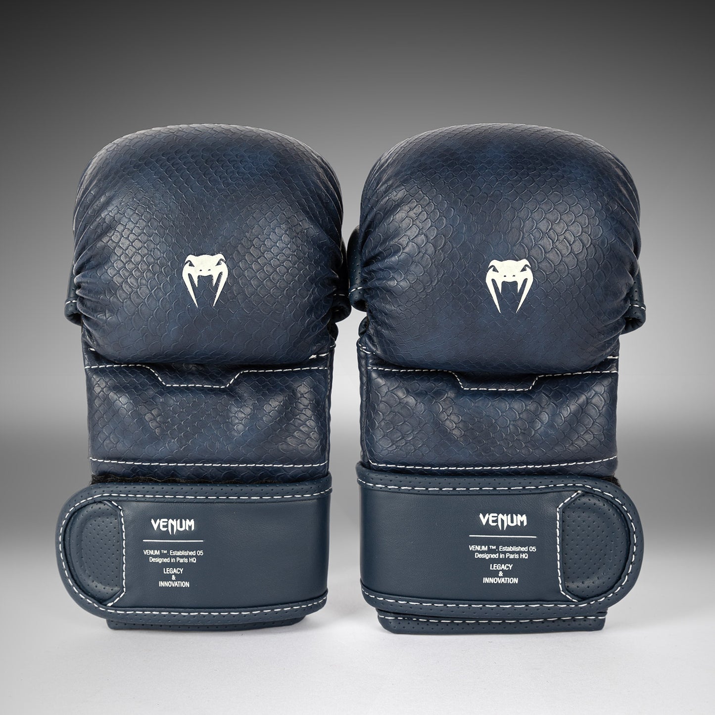 Gants de Sparring MMA Venum Impact Evo Scales – Bleu Minuit - product-type_Gants de Sparring
