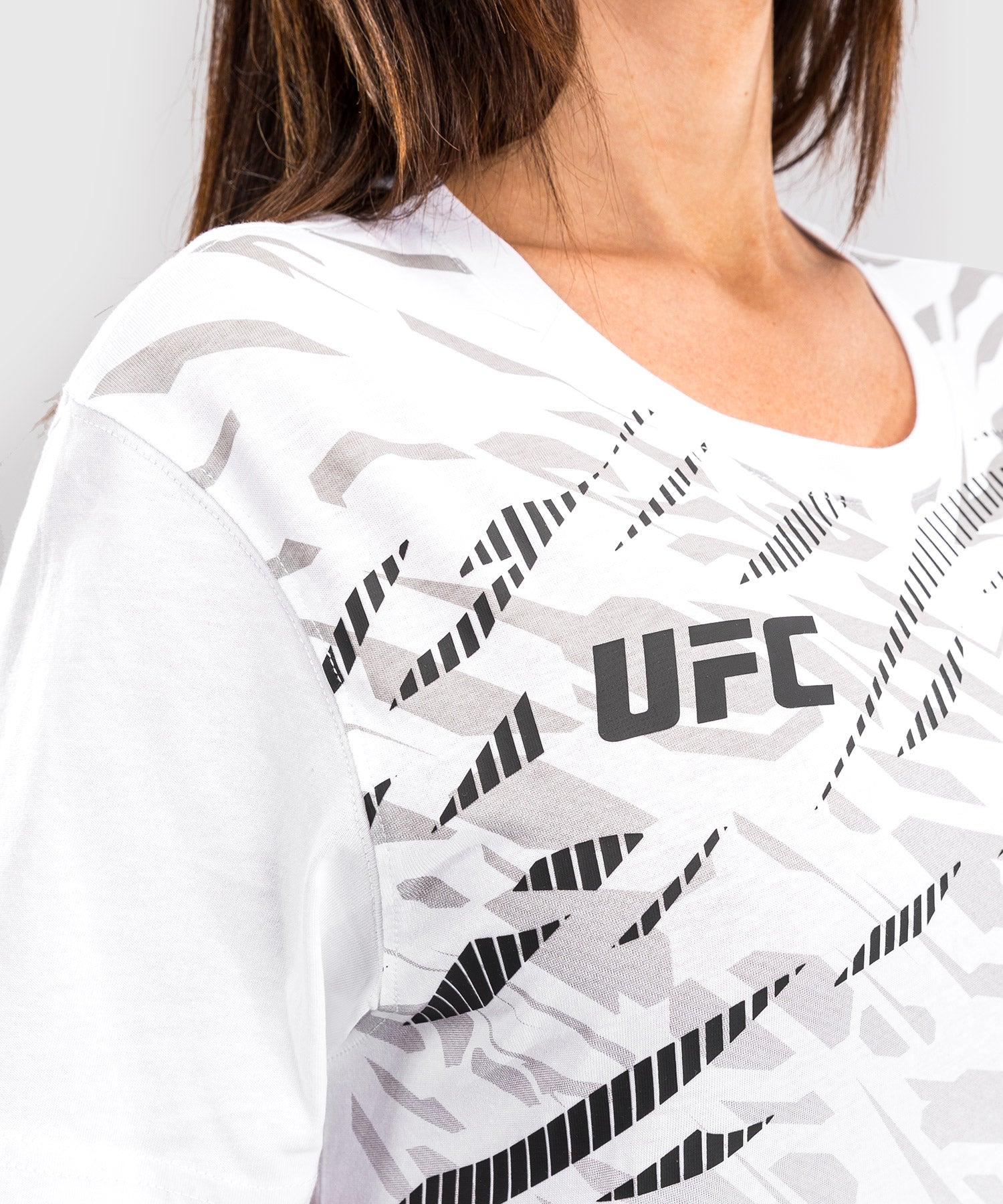 T-shirt à Manches Courtes pour Femmes UFC Fusion by Venum Replica - Blanc - product-type_T-Shirts