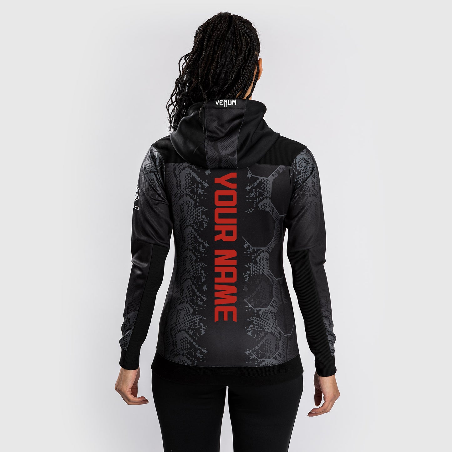 Veste à Capuche Personnalisée pour Femmes UFC Adrenaline by Venum Authentic Fight Night - Noir - product-type_Vestes