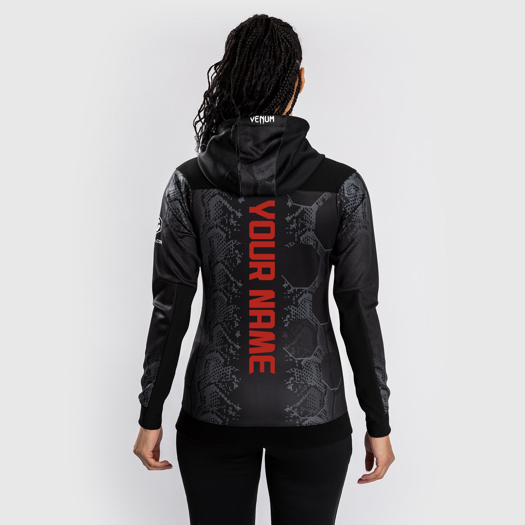 Veste à Capuche Personnalisée pour Femmes UFC Adrenaline by Venum Authentic Fight Night - Noir - product-type_Vestes
