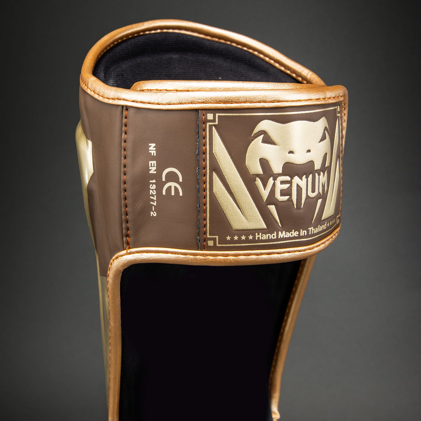 Protège-tibias Venum Elite - Marron foncé - product-type_Protège-tibias