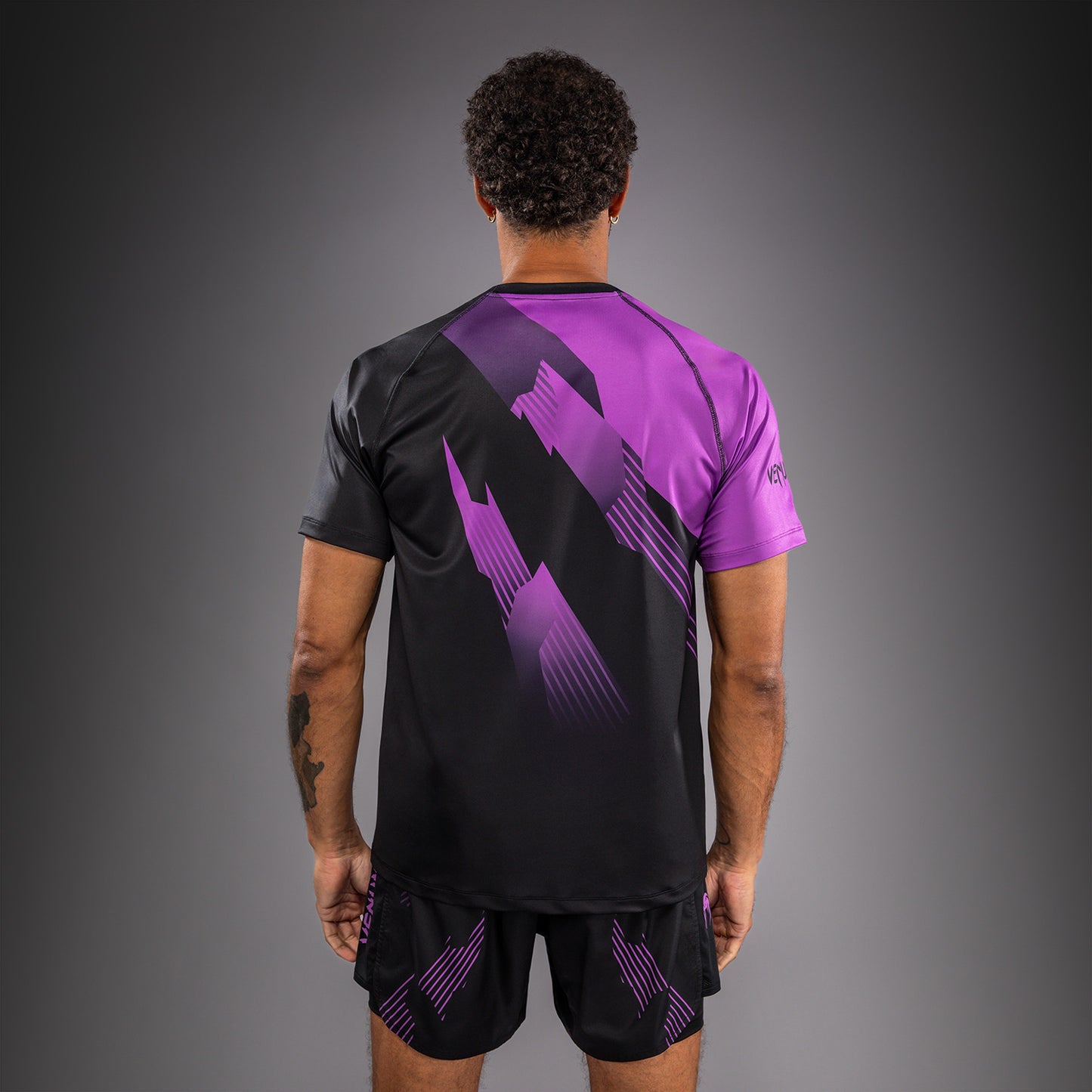 T-shirt Dry Tech Venum No-Gi 6.0 - Noir/Violet