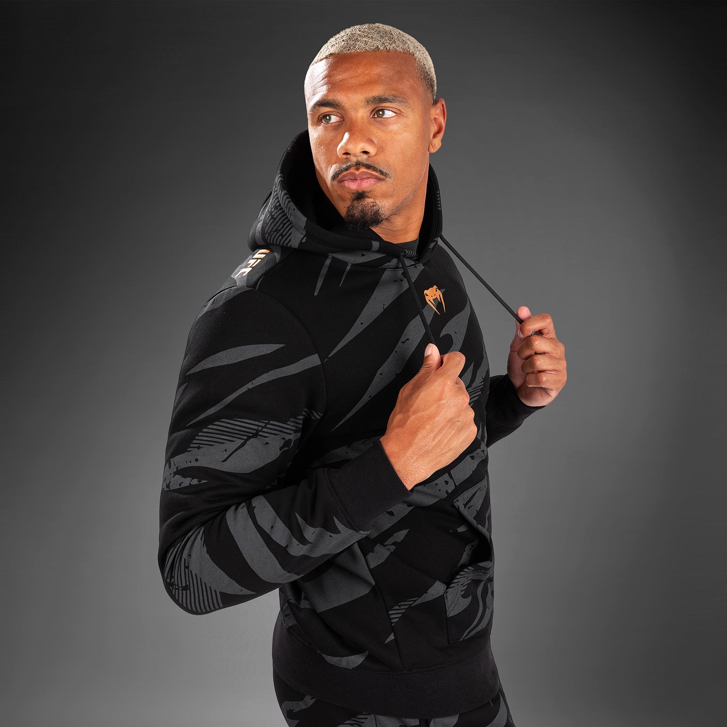 Sweatshirt À Capuche pour Hommes UFC Adrenaline by Venum Fight Week - Urban Camo - product-type_Sweatshirts