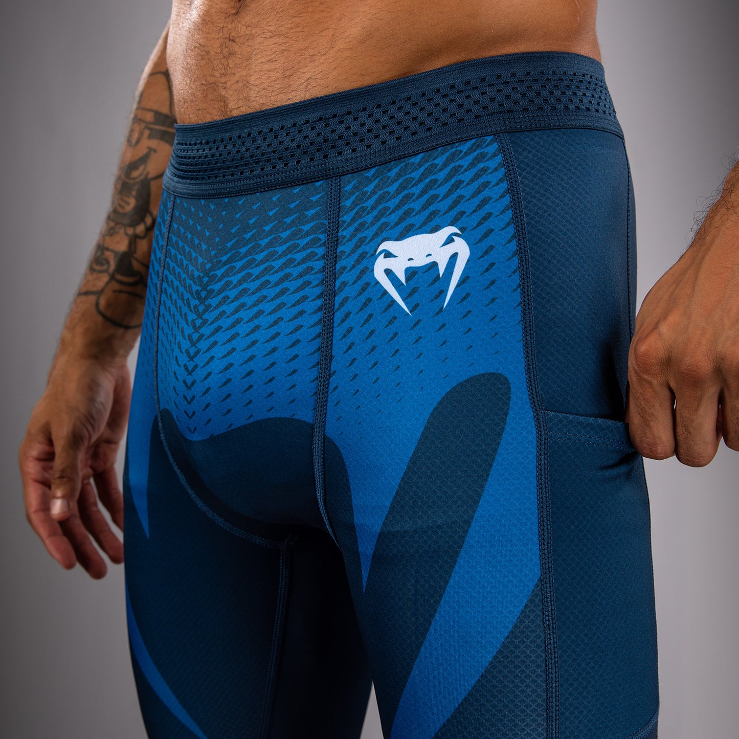 Pantalon de Compression Venum No Gi - Indigo