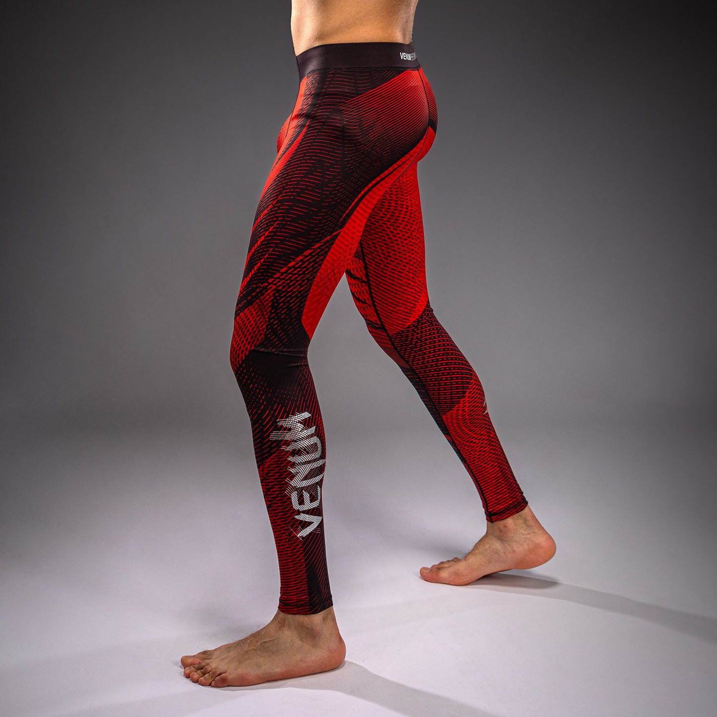Pantalon de compression Venum Galactic 3.0 - Rouge/Argent