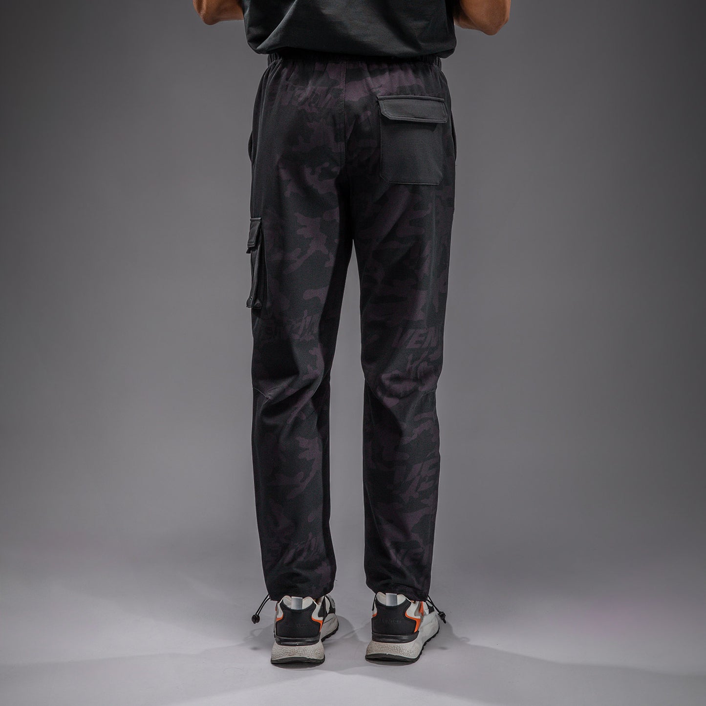 Jogging pour Hommes Venum Trooper - Noir/Violet - product-type_Pantalons de jogging