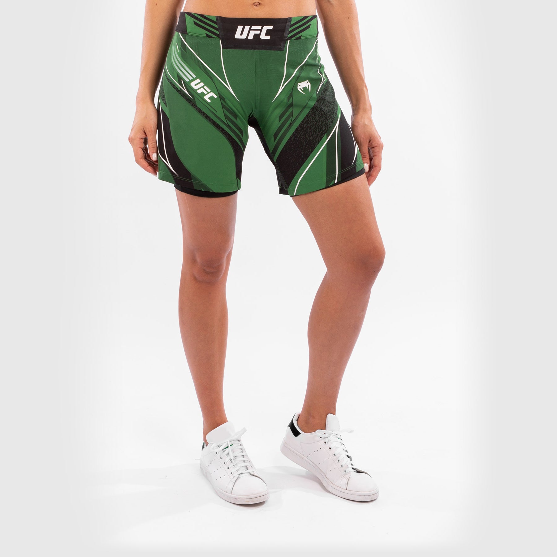 Fightshort Femme UFC Venum Authentic Fight Night - Coupe Longue - Vert - product-type_Shorts de MMA