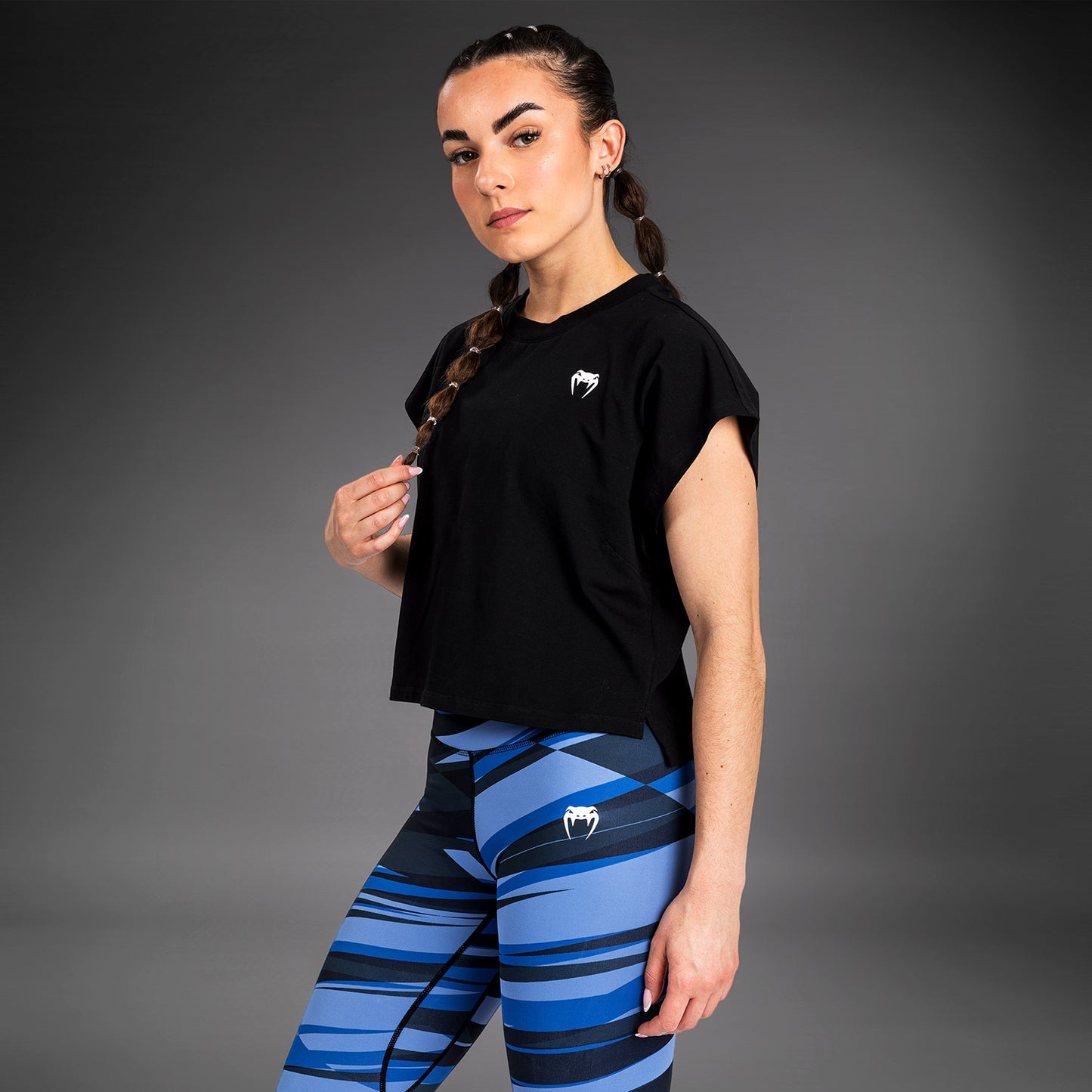 Crop-top pour Femmes Venum Abyss - Noir Intense - product-type_T-Shirts