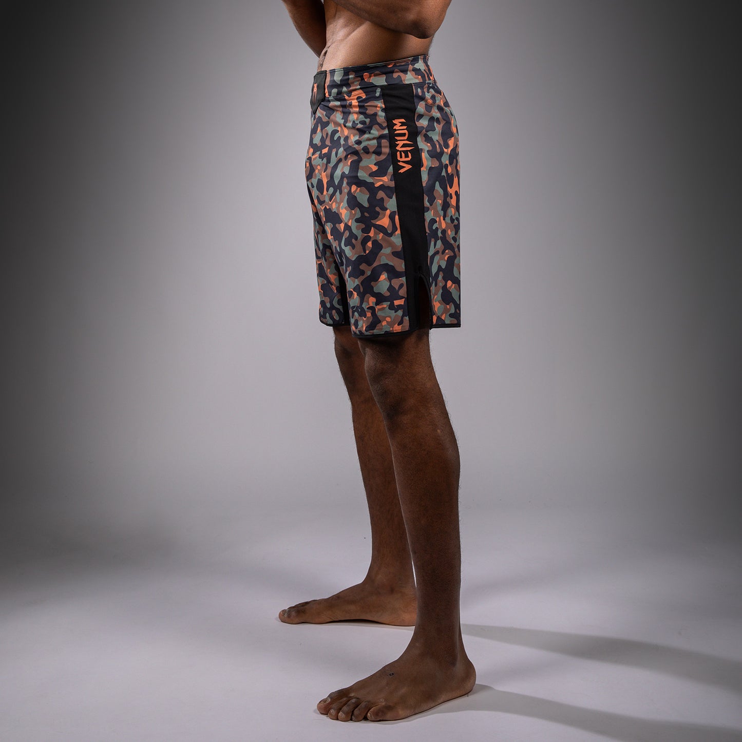 Short de combat Venum Jungle Ops - Kaki/Orange - product-type_Shorts de MMA