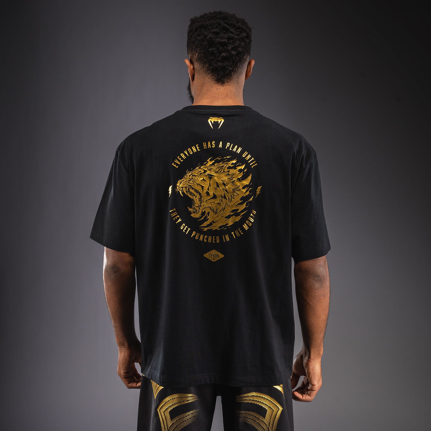 T-shirt Venum x Mike Tyson Tiger - Noir/Or - product-type_T-Shirts