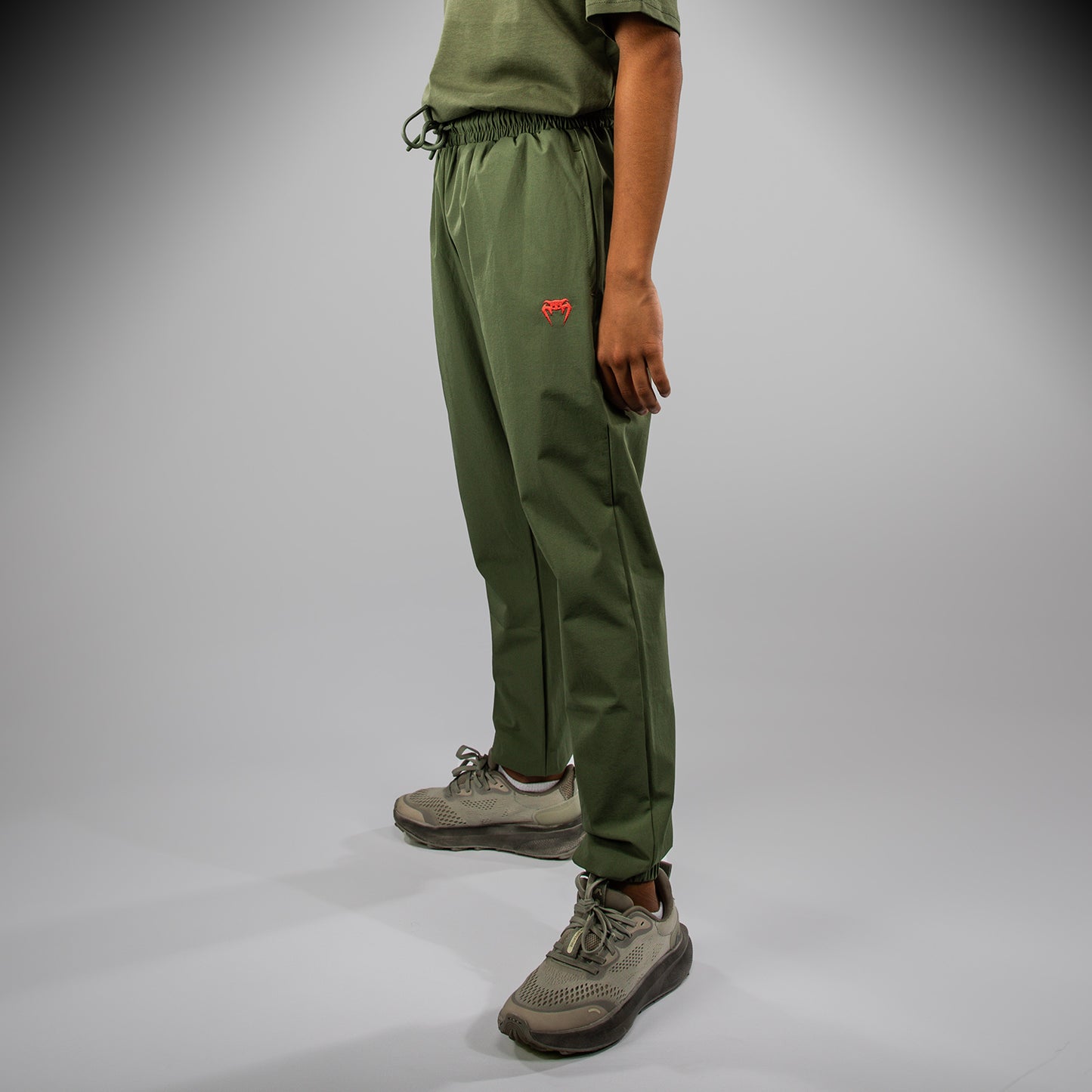 Jogging pour Enfants Venum Vectra - Vert Militaire/Orange - product-type_Pantalons de jogging