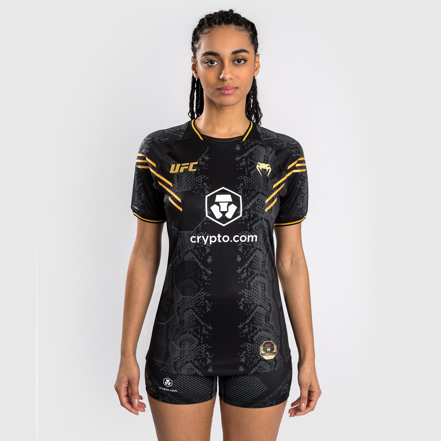 T-shirt Technique Personnalisé pour Femmes UFC Adrenaline by Venum Authentic Fight Night - Champion - product-type_T-Shirts Dry Tech