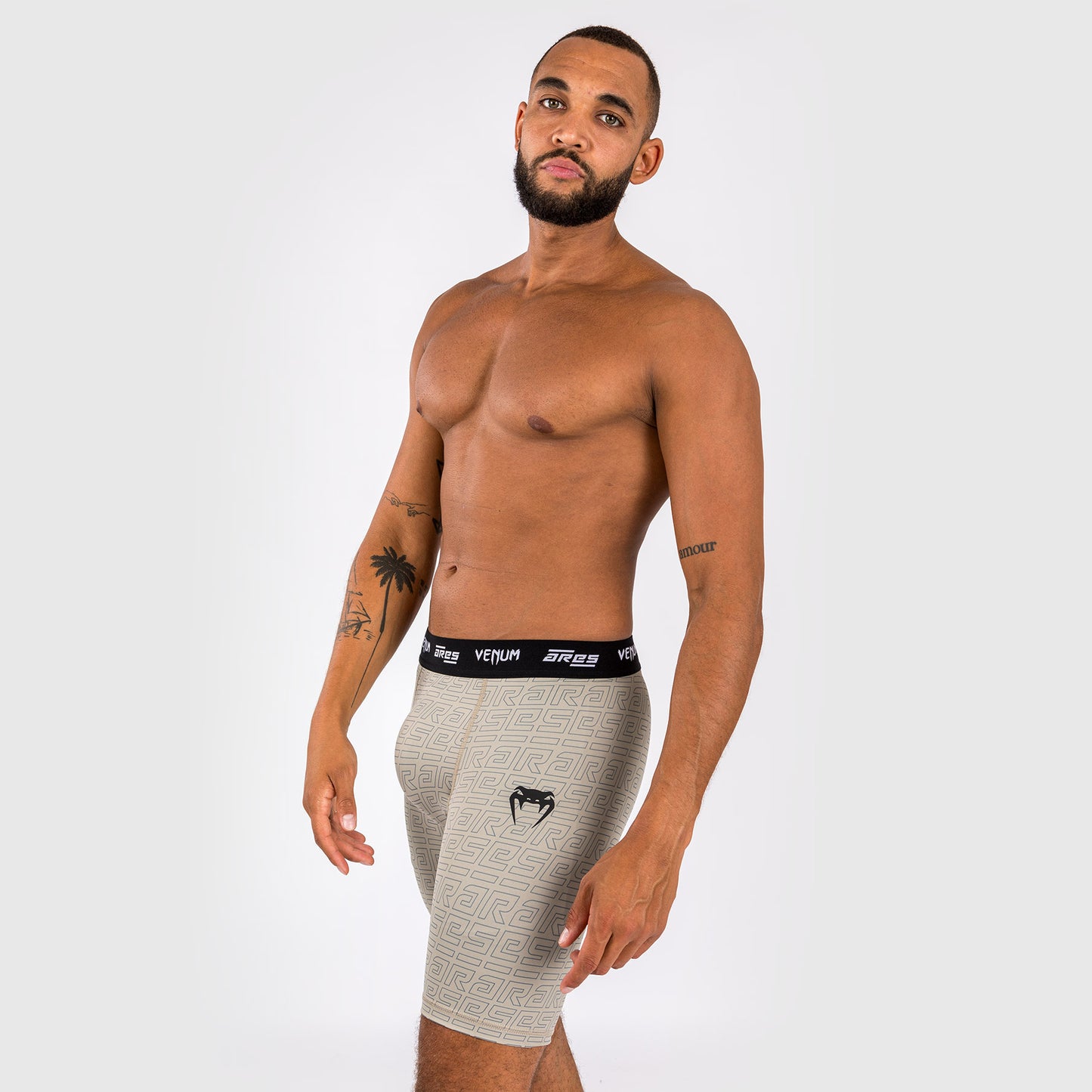 Short de Compression Vale Tudo Venum x Ares 2.0 - Sable - product-type_Shorts de compression