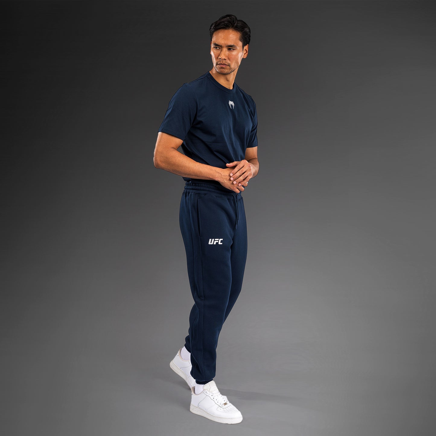 Pantalon en Coton pour Hommes UFC Fusion by Venum Fight Week - Bleu Océanique - product-type_Pantalons de jogging