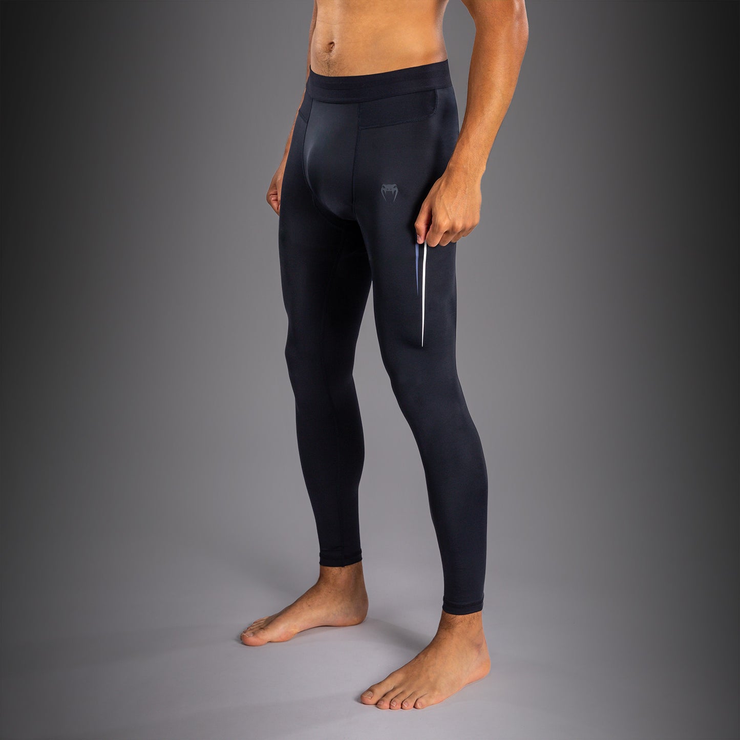 Pantalon de compression Venum G-Core - Bleu Marine/Blanc