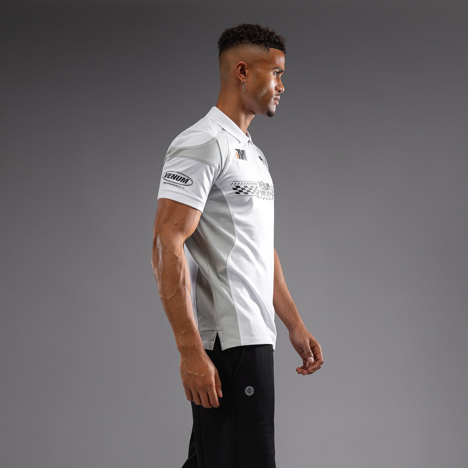 Polo en Coton Venum Motorsport - Blanc Neige - product-type_Polos