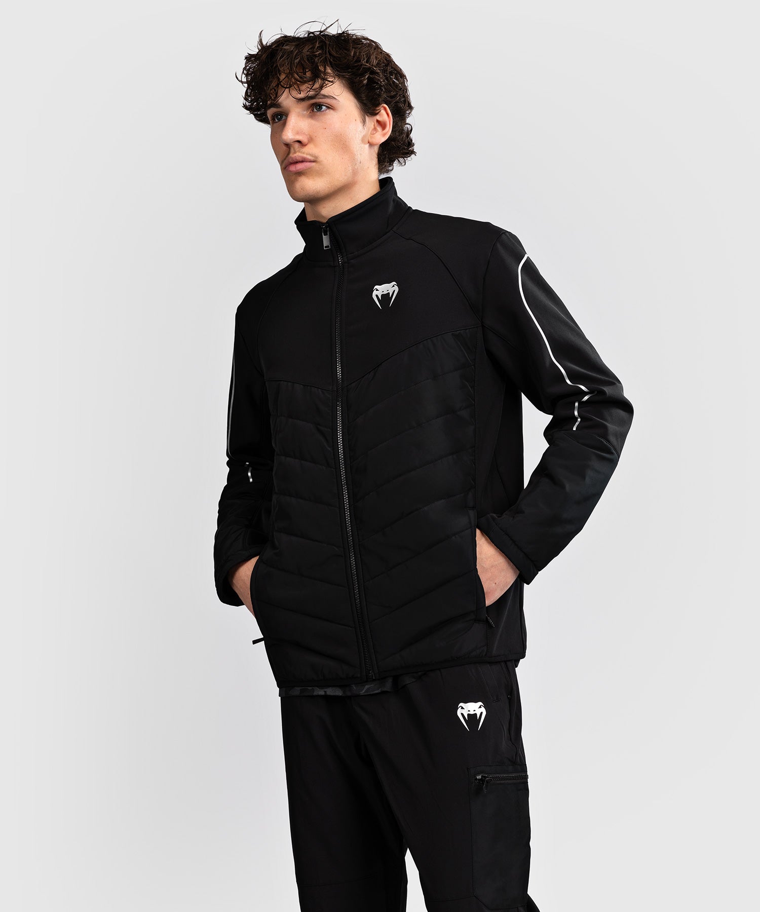 Veste déperlante à manches longues Venum Paddock - Noir - product-type_Vestes