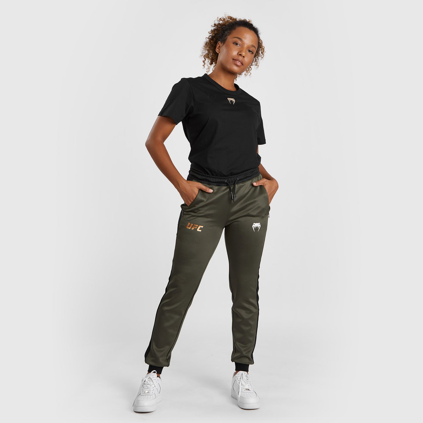 Pantalon de jogging de performance pour Femmes UFC Adrenaline by Venum Fight Week - Kaki/Bronze - product-type_Pantalons de jogging