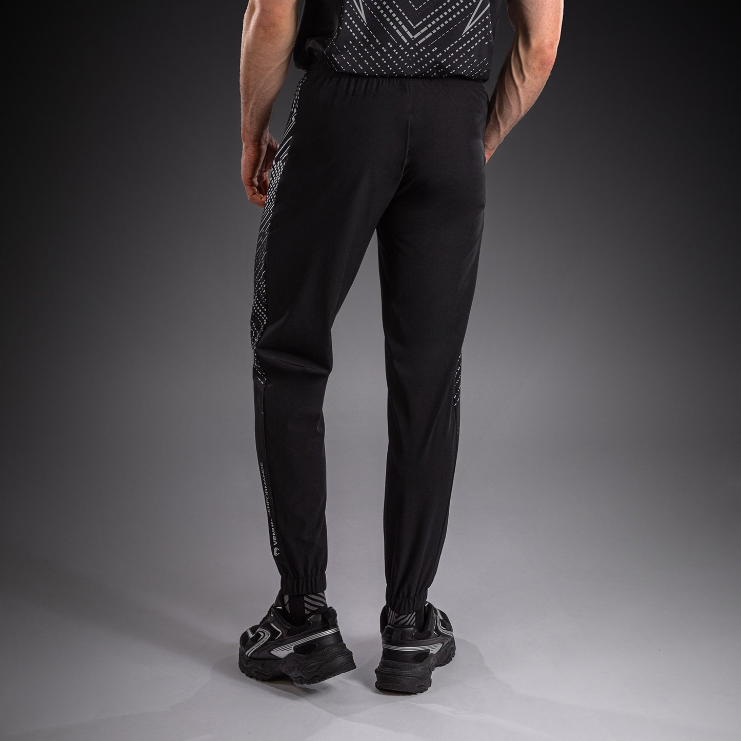 Pantalon de Jogging Venum Midnight Fury – Noir/Gris/Argent