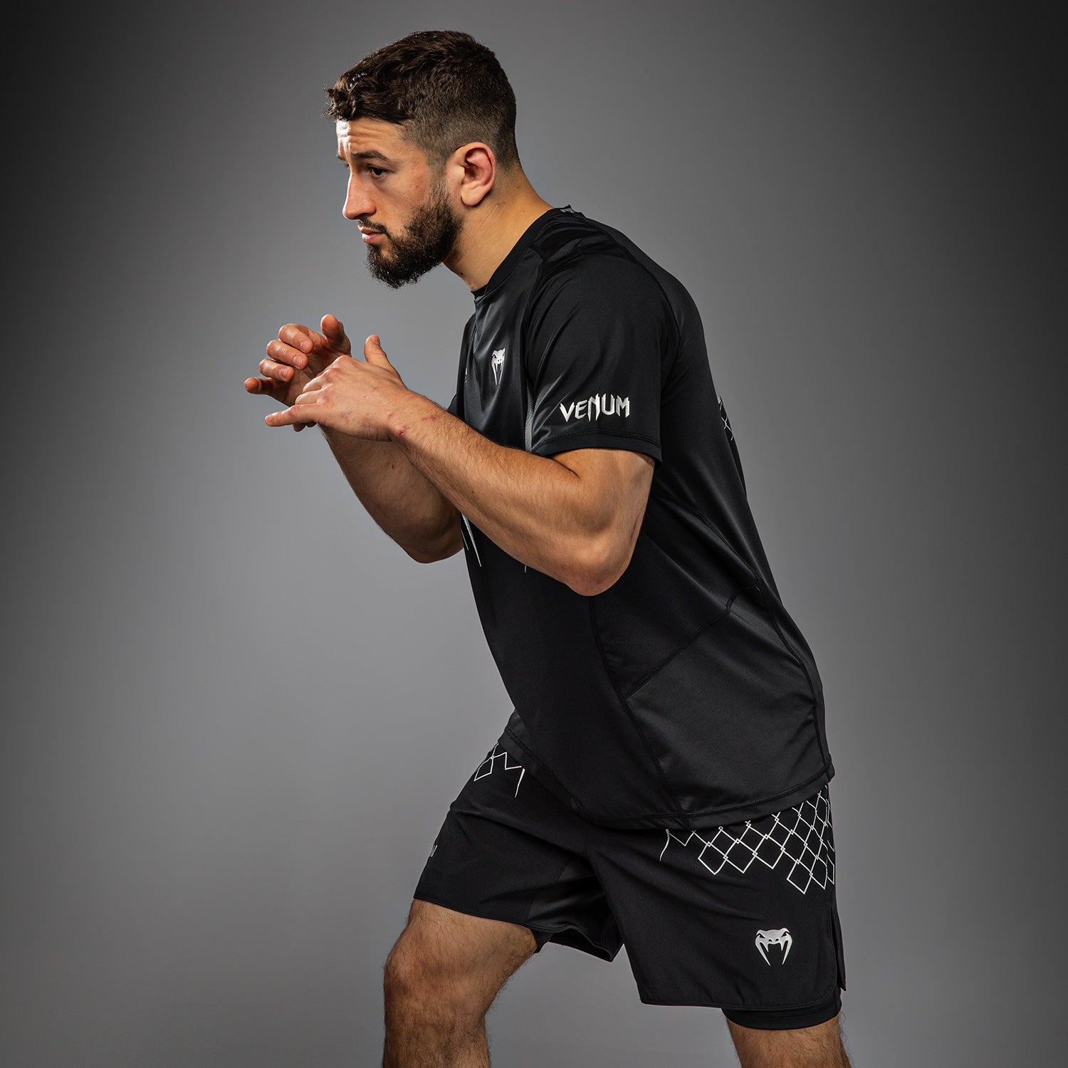 T-Shirt Dry-Tech Venum x WOW FC - Noir/Gris - product-type_T-Shirts Dry Tech