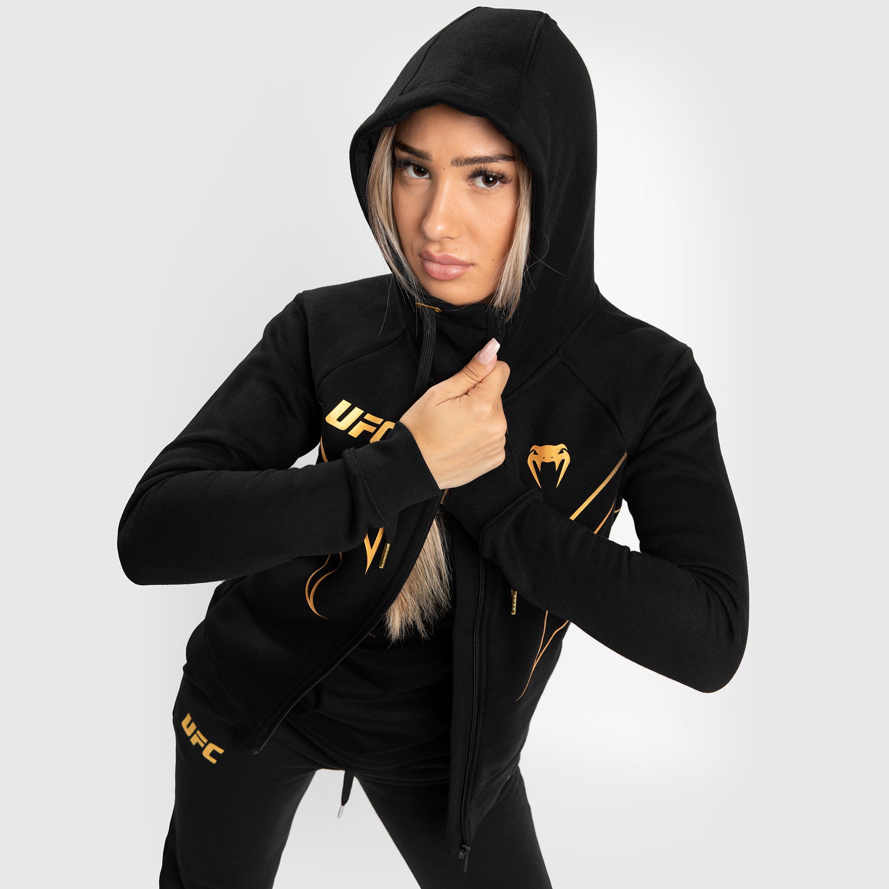 Sweatshirt Zippé Femme UFC Venum Fight Night 2.0 Replica - Champion - product-type_Vestes