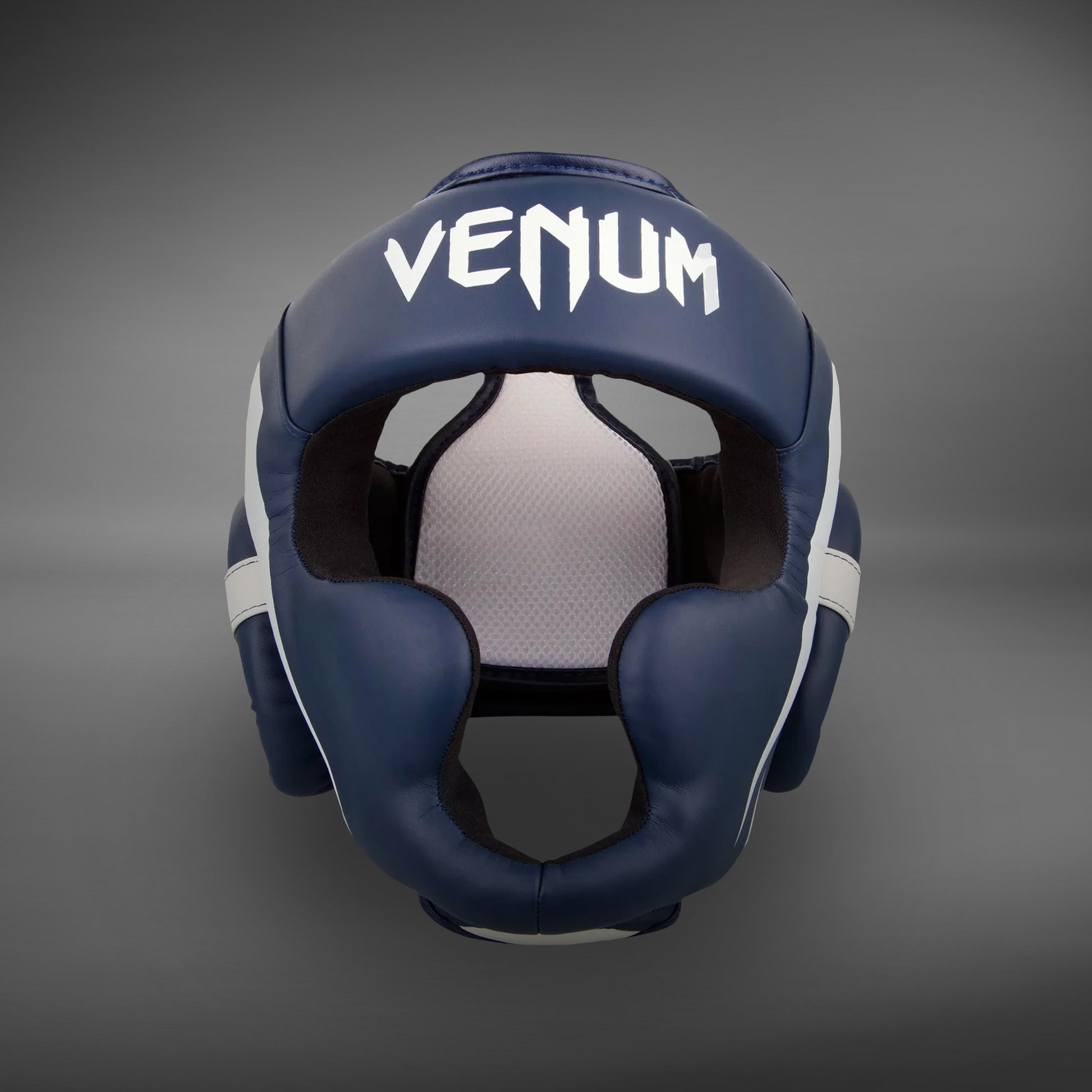 Casque Venum Elite - Blanc/Bleu Marine - product-type_Casques de boxe