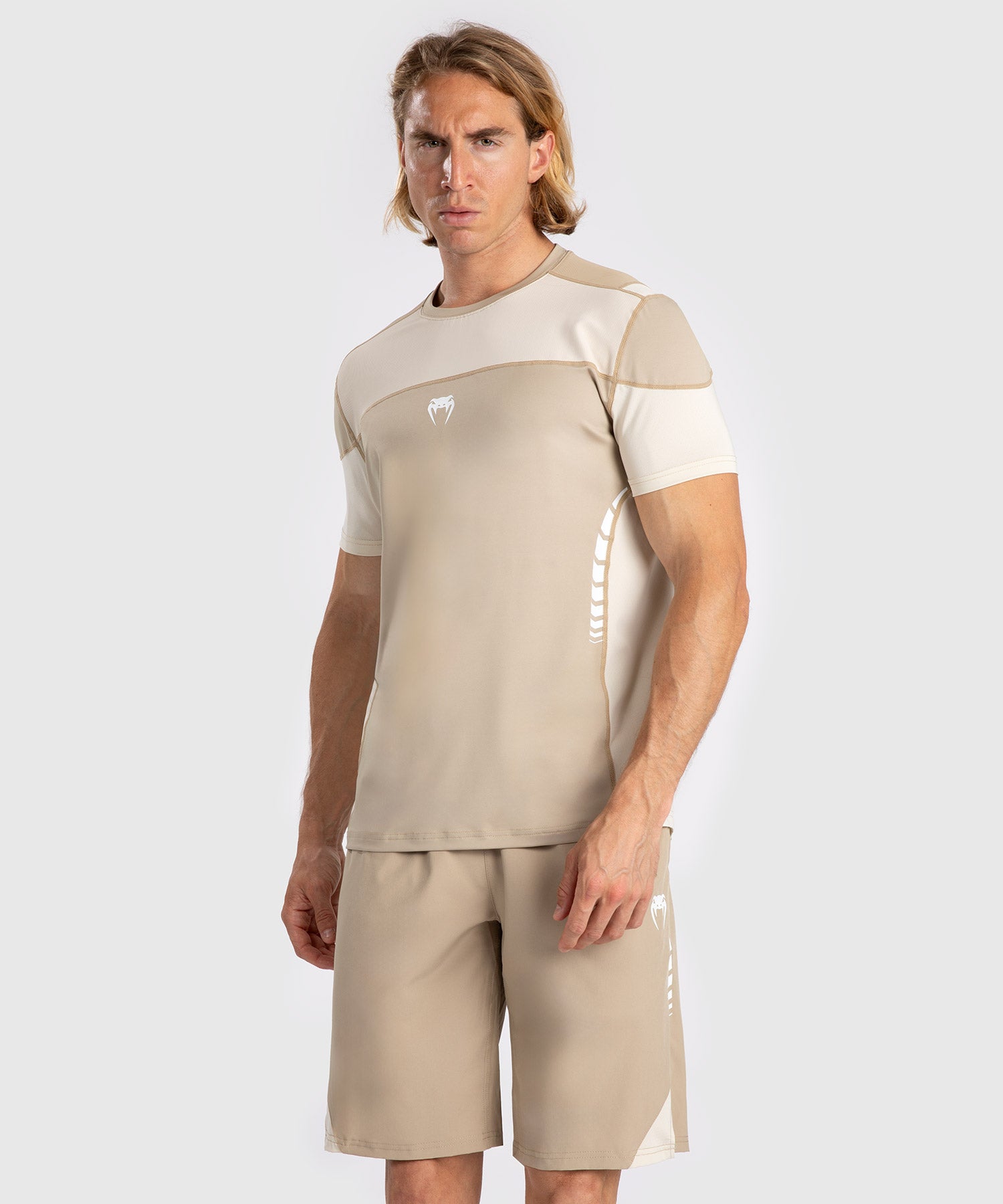 T-shirt Dry-Tech pour Hommes Venum Tempest - Beige/Sable - product-type_T-Shirts Dry Tech