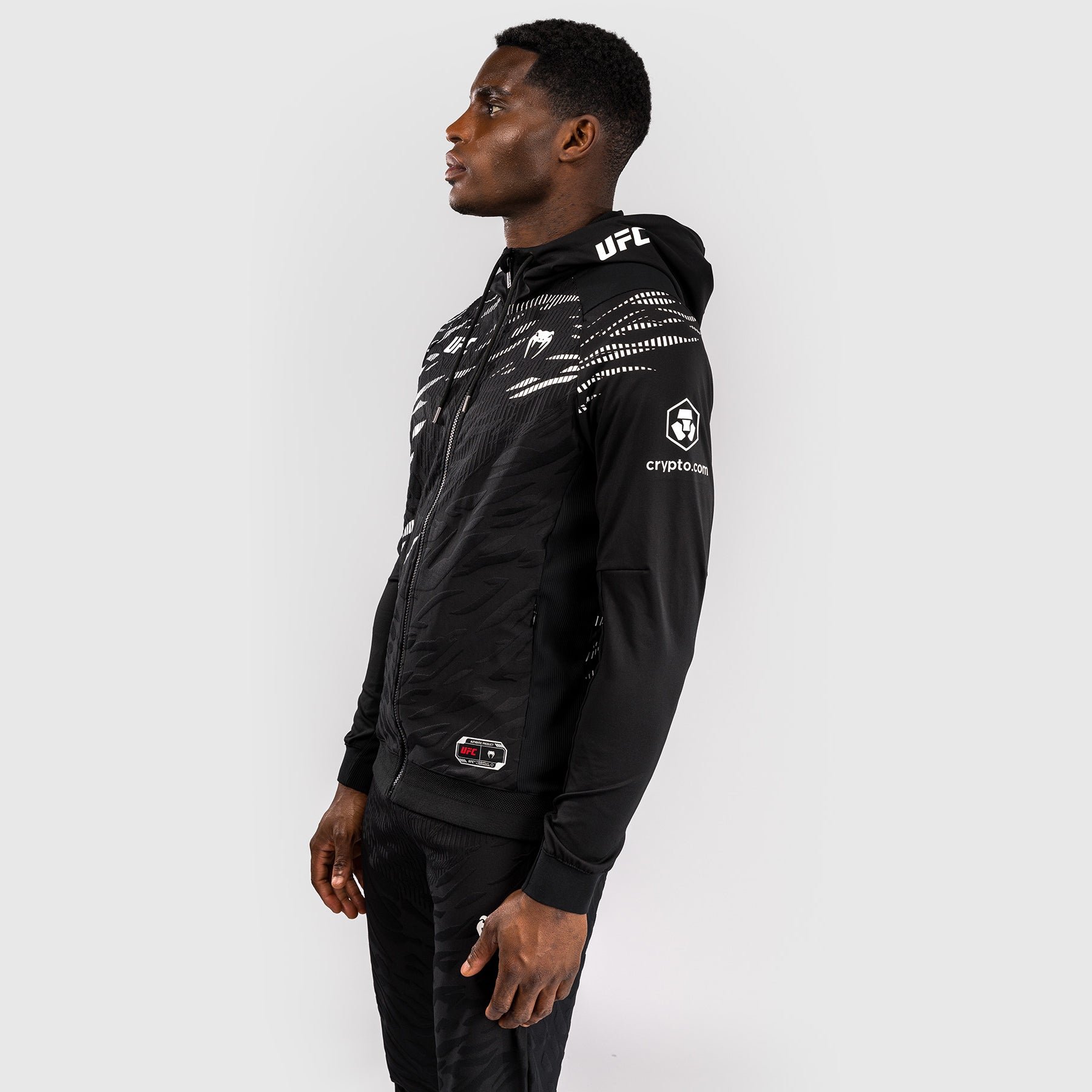 Veste à Capuche pour Hommes UFC Fusion by Venum Personnalisé Authentic Fight Night - Noir - product-type_Vestes