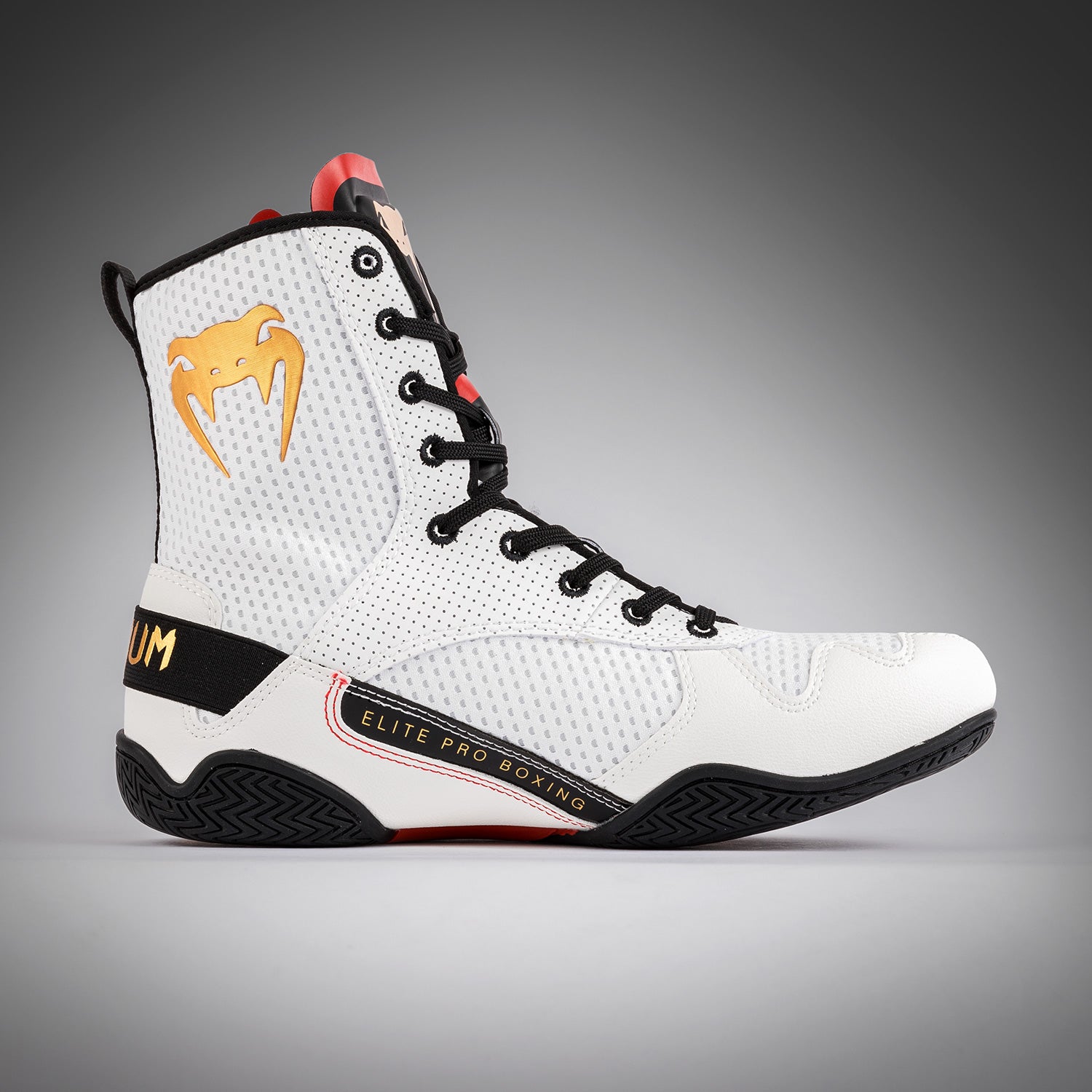 Chaussures de boxe Venum Elite - Glace/Or - product-type_Chaussures de boxe
