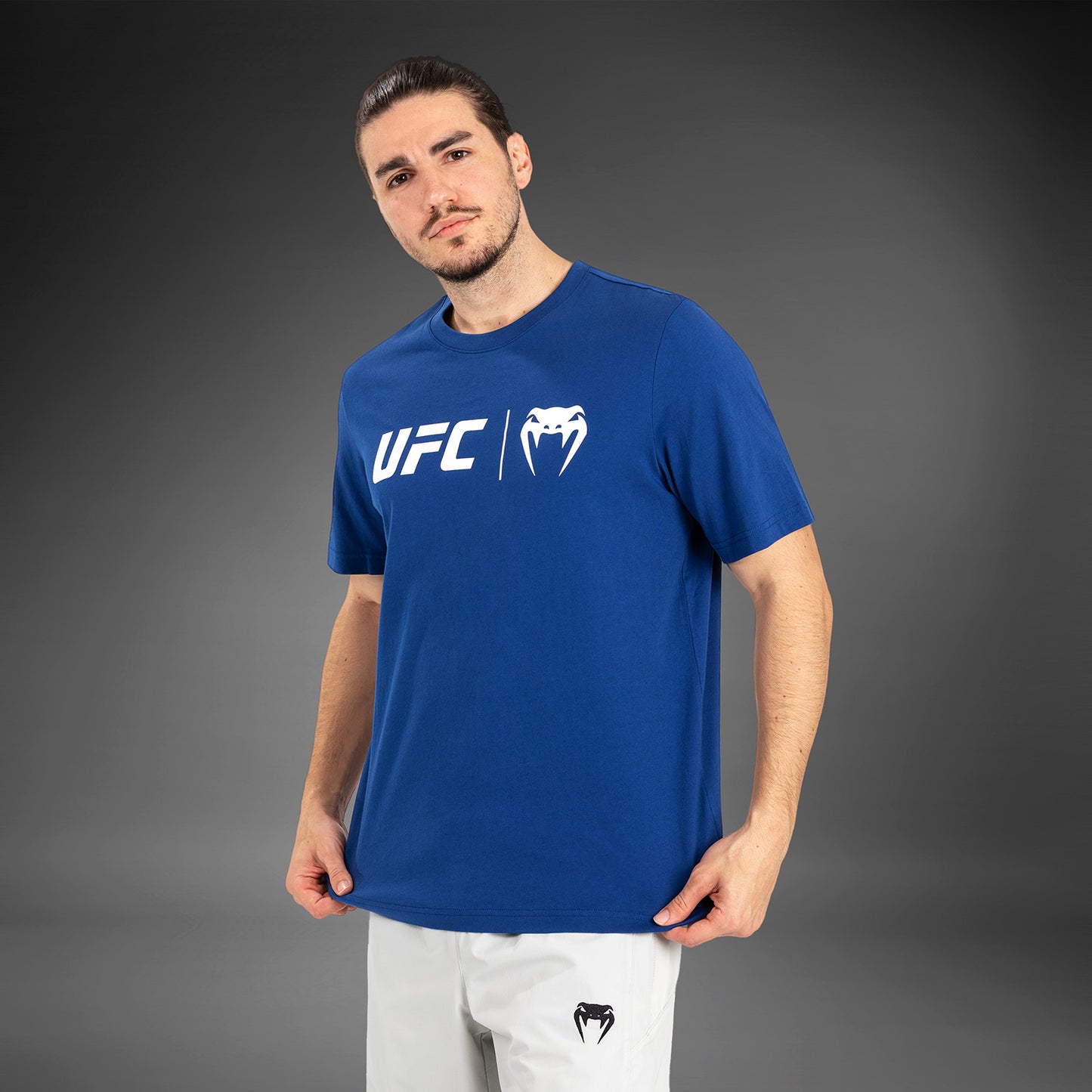 T-Shirt UFC Venum Classic - Bleu marine/blanc - product-type_T-Shirts