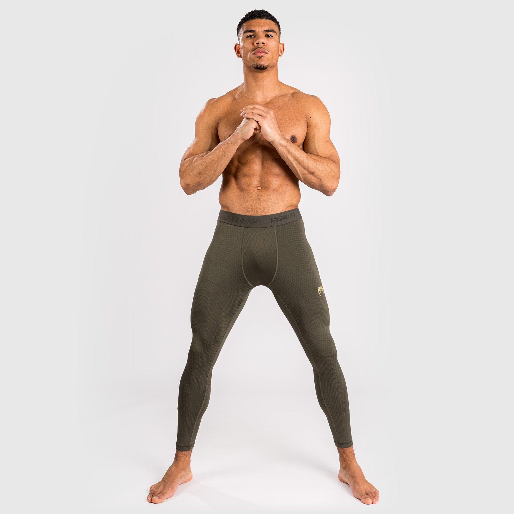 Pantalon de compression pour hommes Venum Contender - Kaki - product-type_Pantalons de Compression