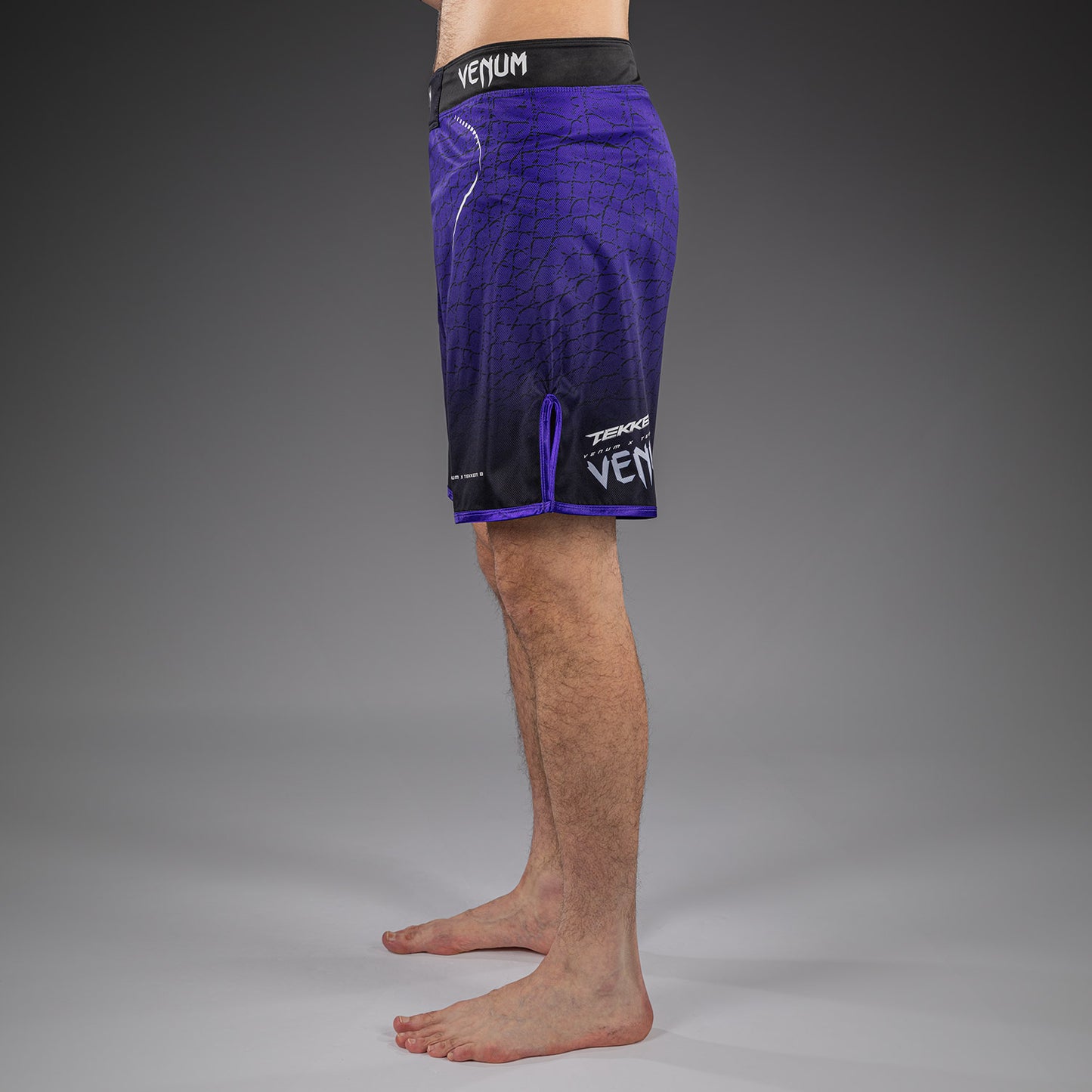 Short de Combat Kazuya Venum x TEKKEN 8 - Noir/Violet - product-type_Shorts de MMA