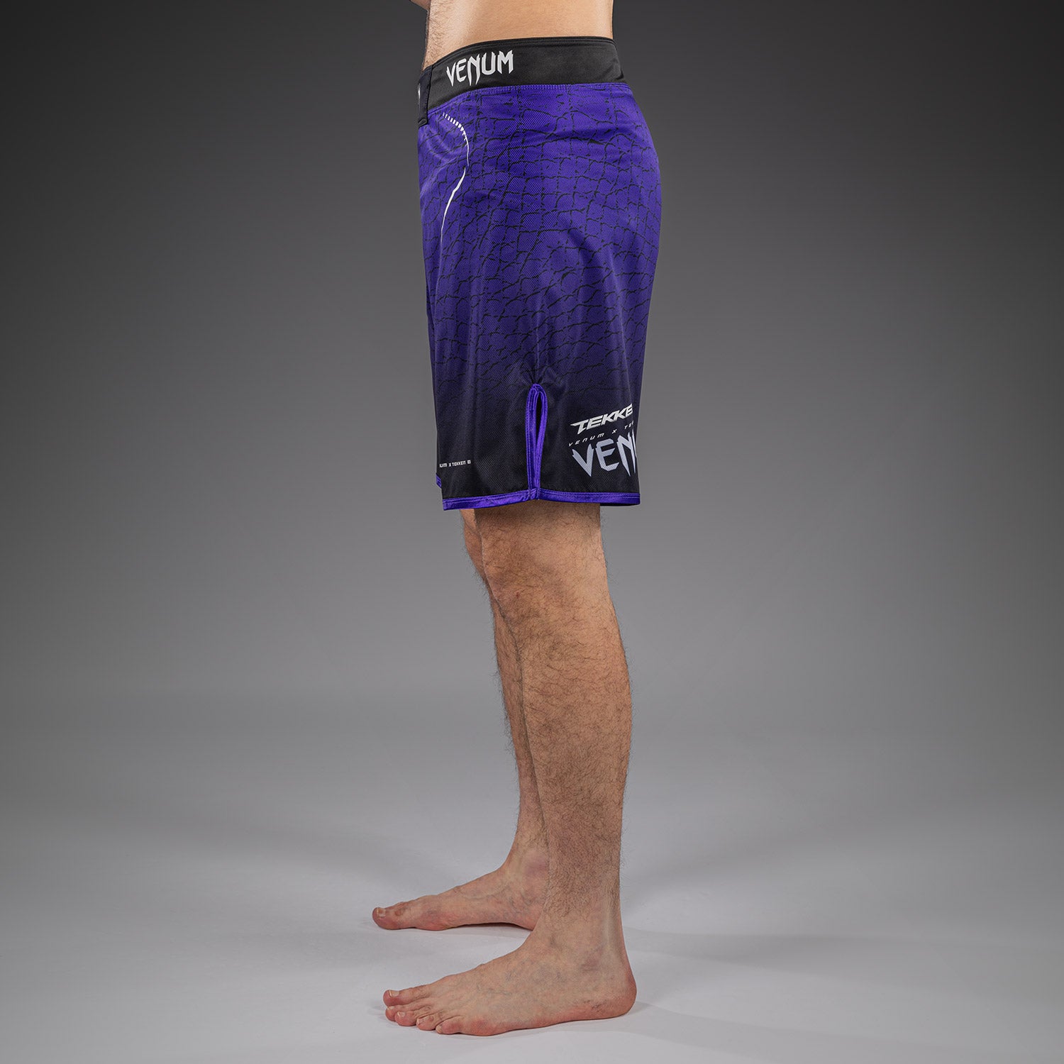 Short de Combat Kazuya Venum x TEKKEN 8 - Noir/Violet - product-type_Shorts de MMA