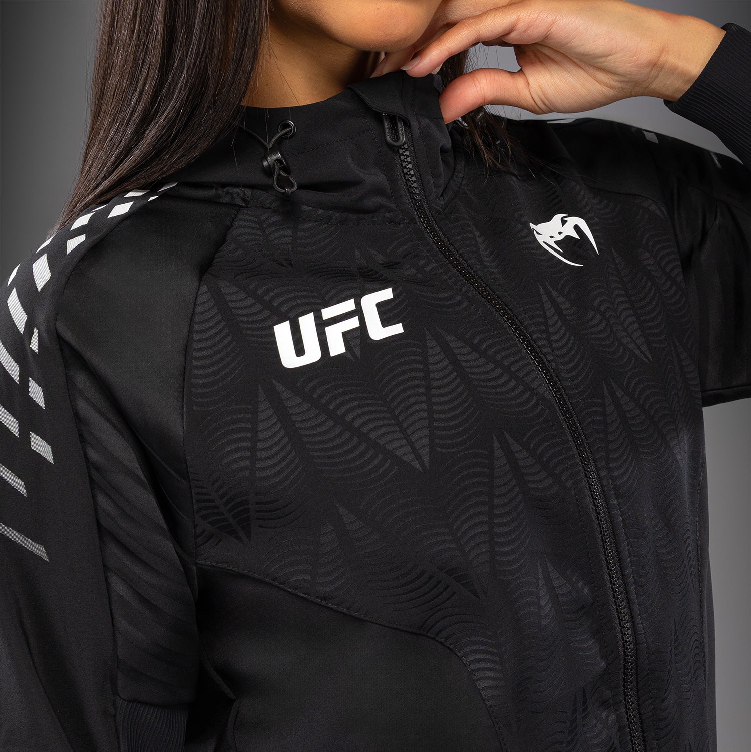 Sweat à capuche Walkout Femme UFC Zenith by Venum Authentic Fight Night - Noir - product-type_Sweatshirts