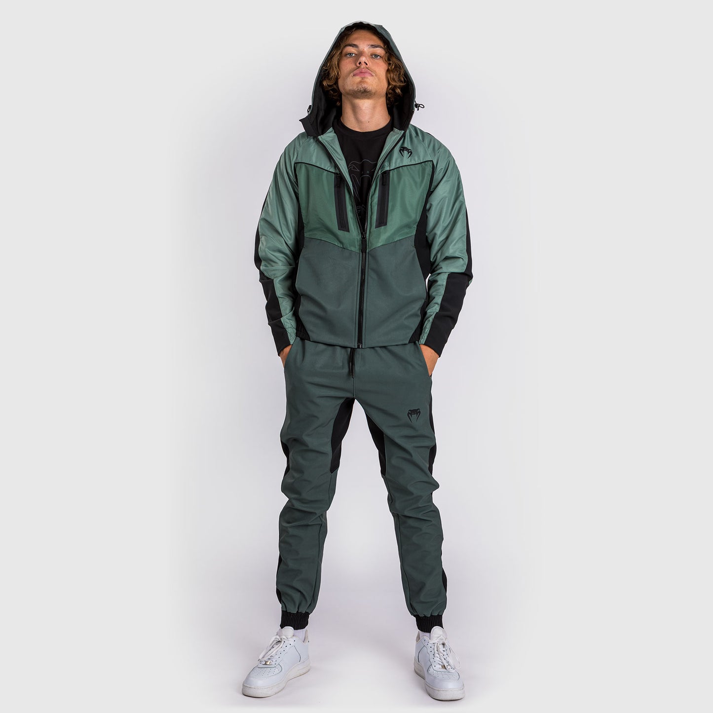Veste de survêtement Venum Laser 3.0 - Noir/Kaki - product-type_Vestes