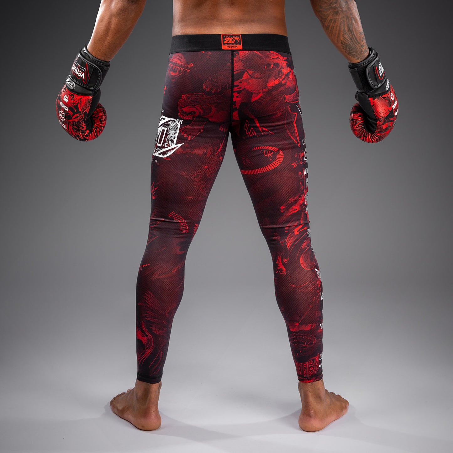 Pantalon de compression Venum 20th Anniversary - Noir/Rouge - product-type_Pantalons de Compression