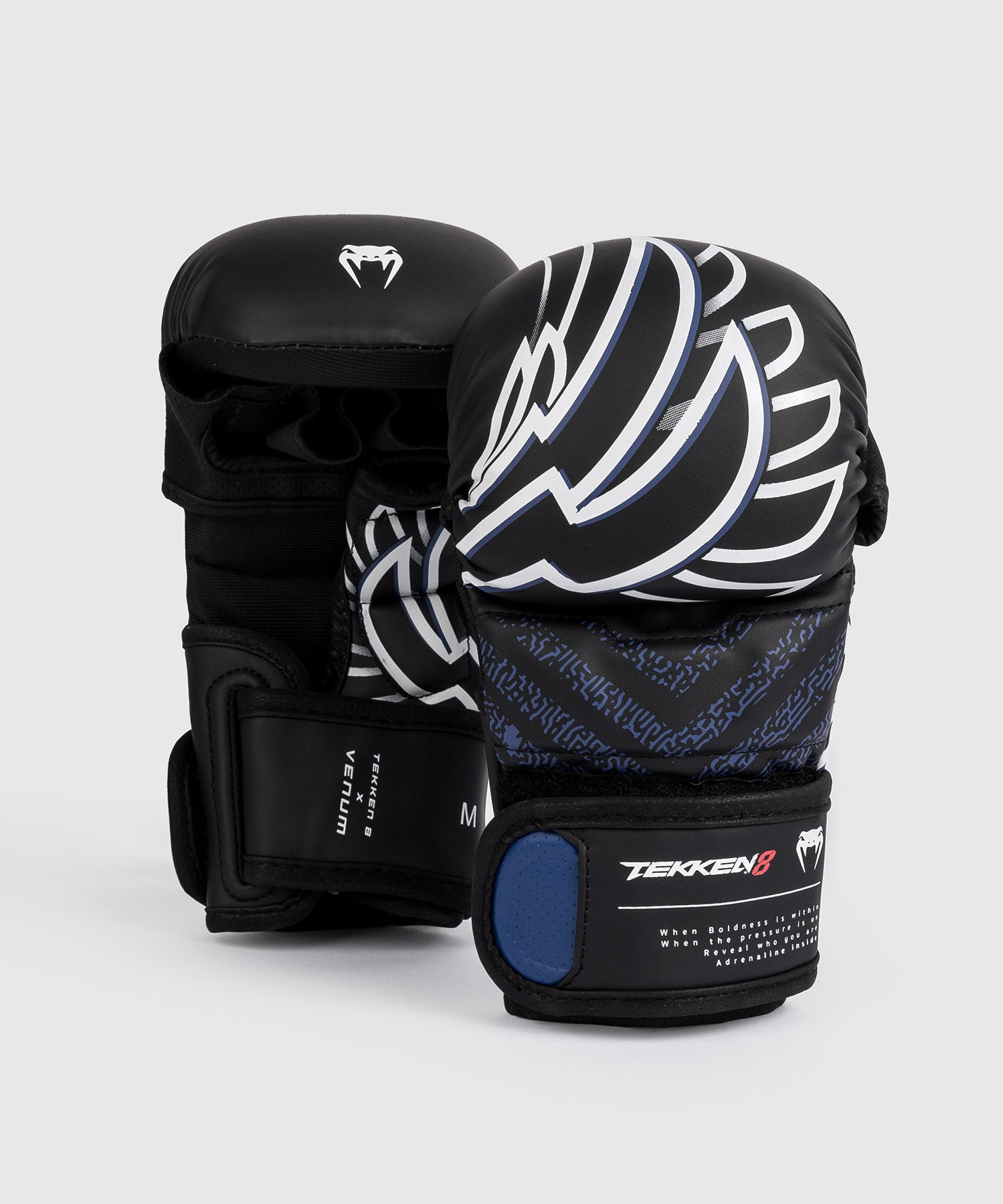 Gants de Sparring MMA Venum x TEKKEN 8 - Jin Kazama - Bleu/Noir/Blanc - product-type_Gants de Sparring