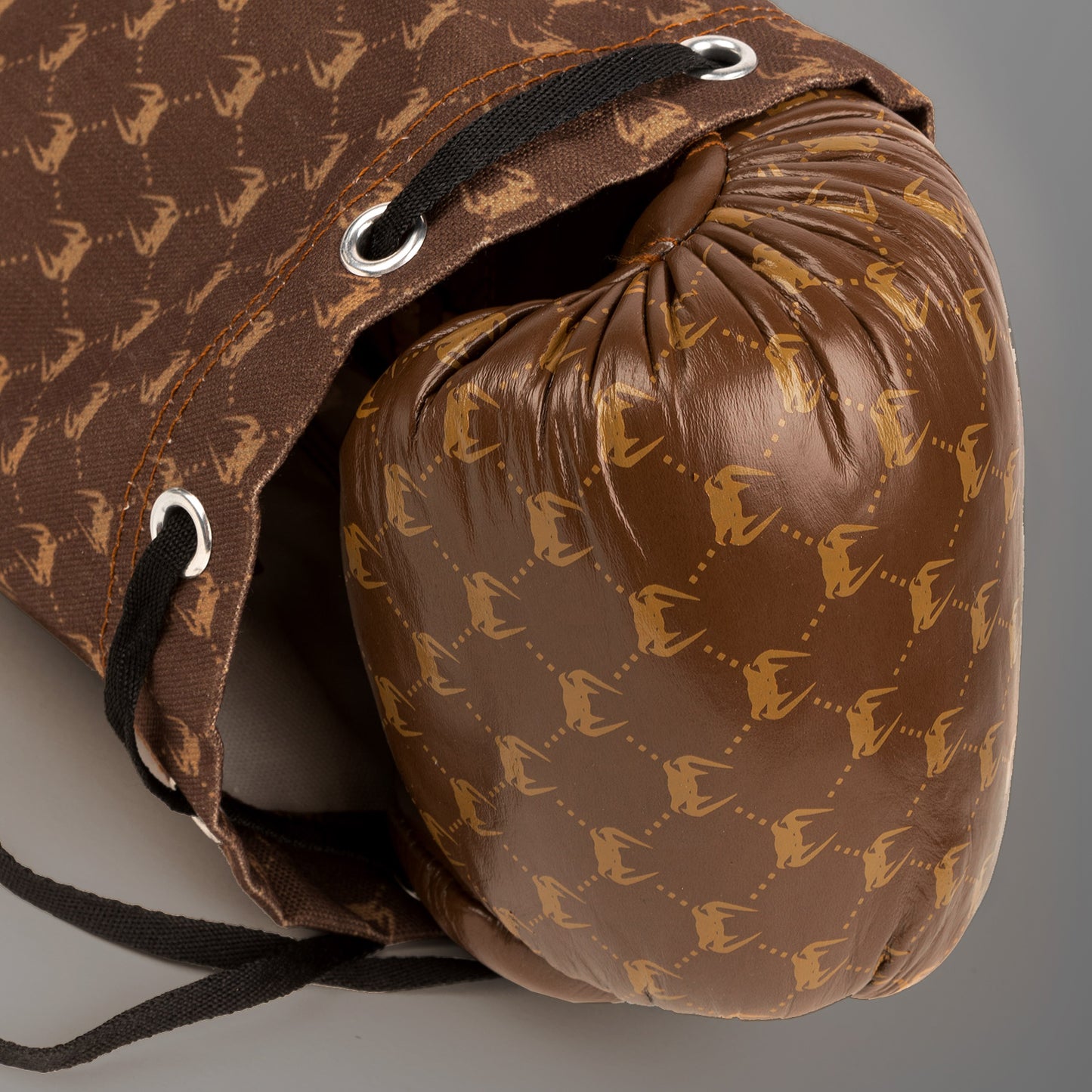 Gants de Boxe Pro avec Lacets Venum Coco Monogram - Marron Grizzly - product-type_Gants de boxe