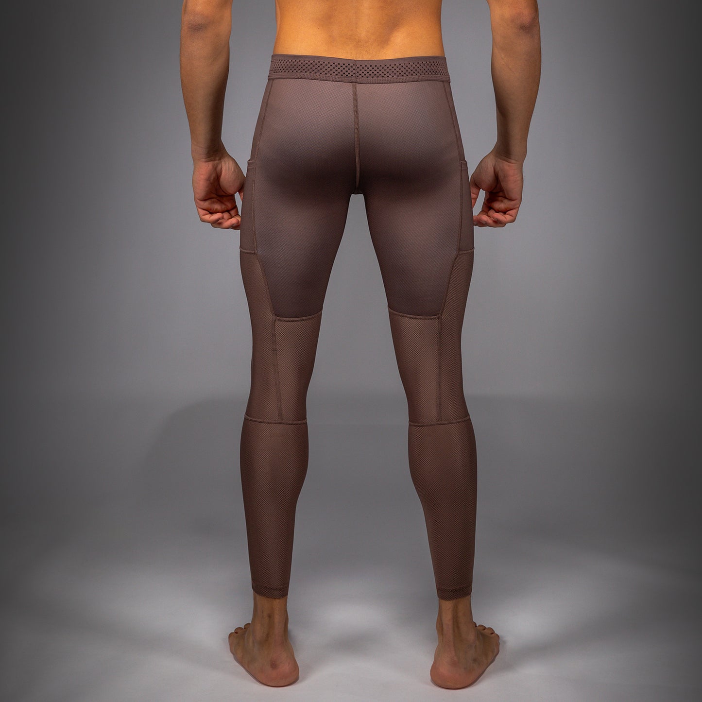 Pantalon de Compression Venum No Gi - Marron Chocolat
