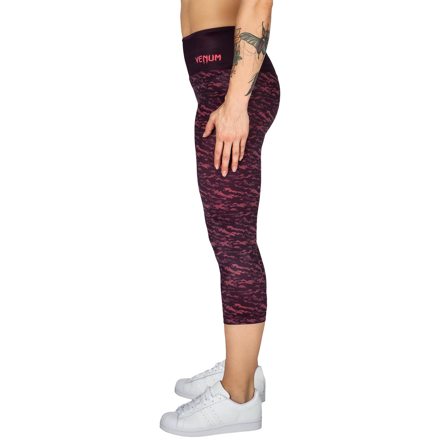 Venum Camoline Leggings - Black/Coral - product-type_Leggings