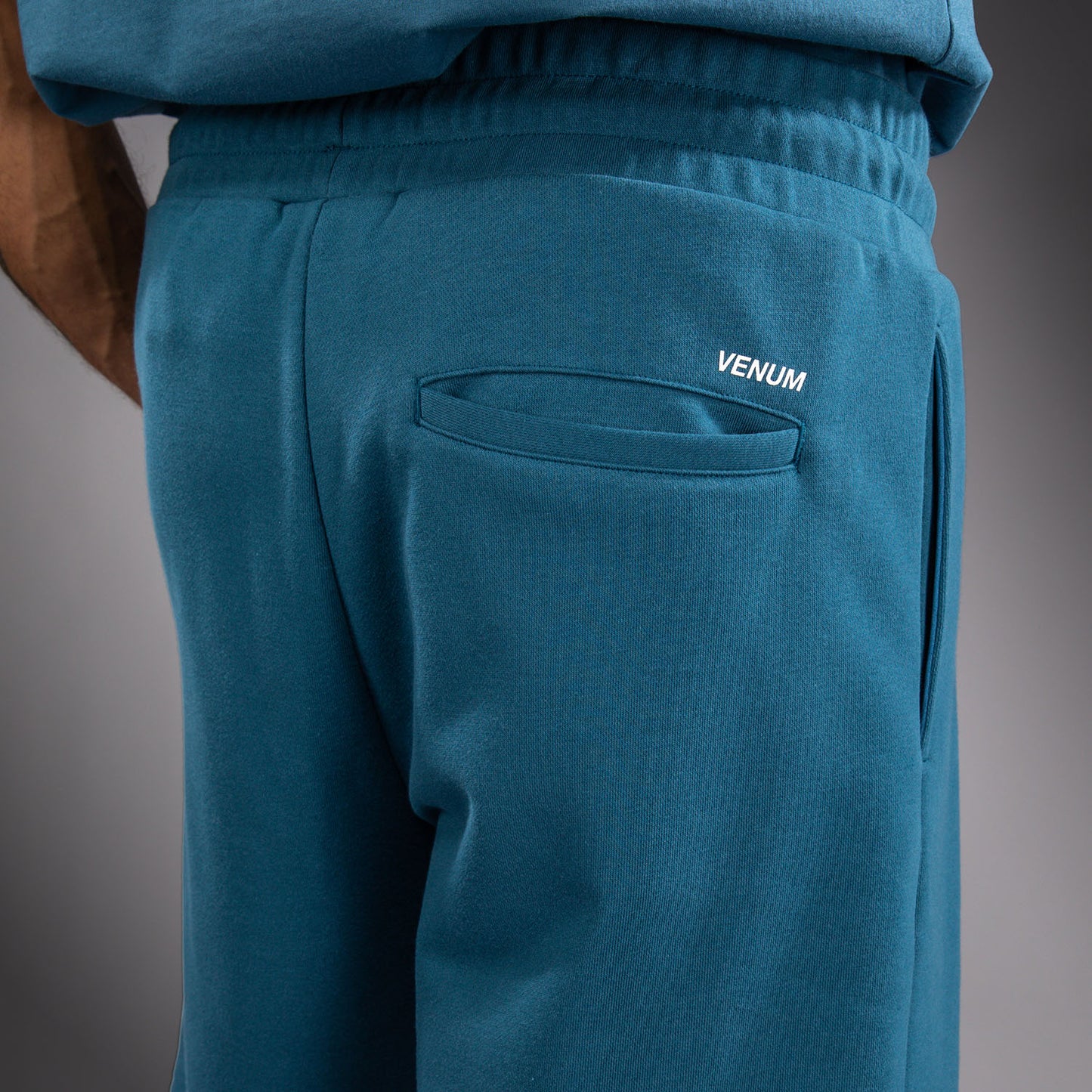 Short en Coton Venum Giant 3D - Bleu Océan