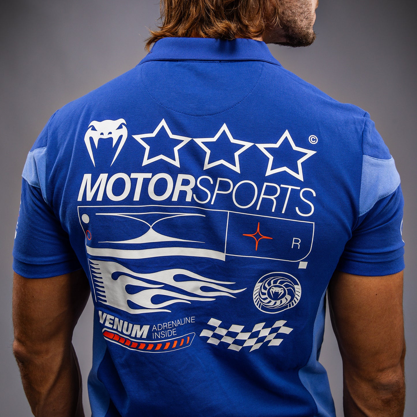 Polo en Coton Venum Motorsport - Bleu Royal - product-type_Polos