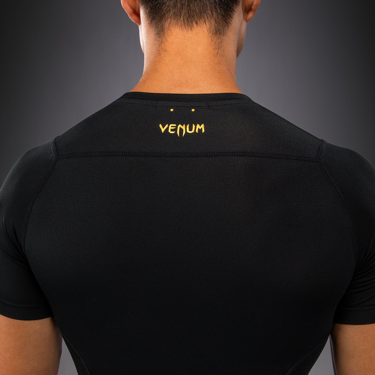 Rashguard à Manches Courtes Venum G-Core - Noir/Or