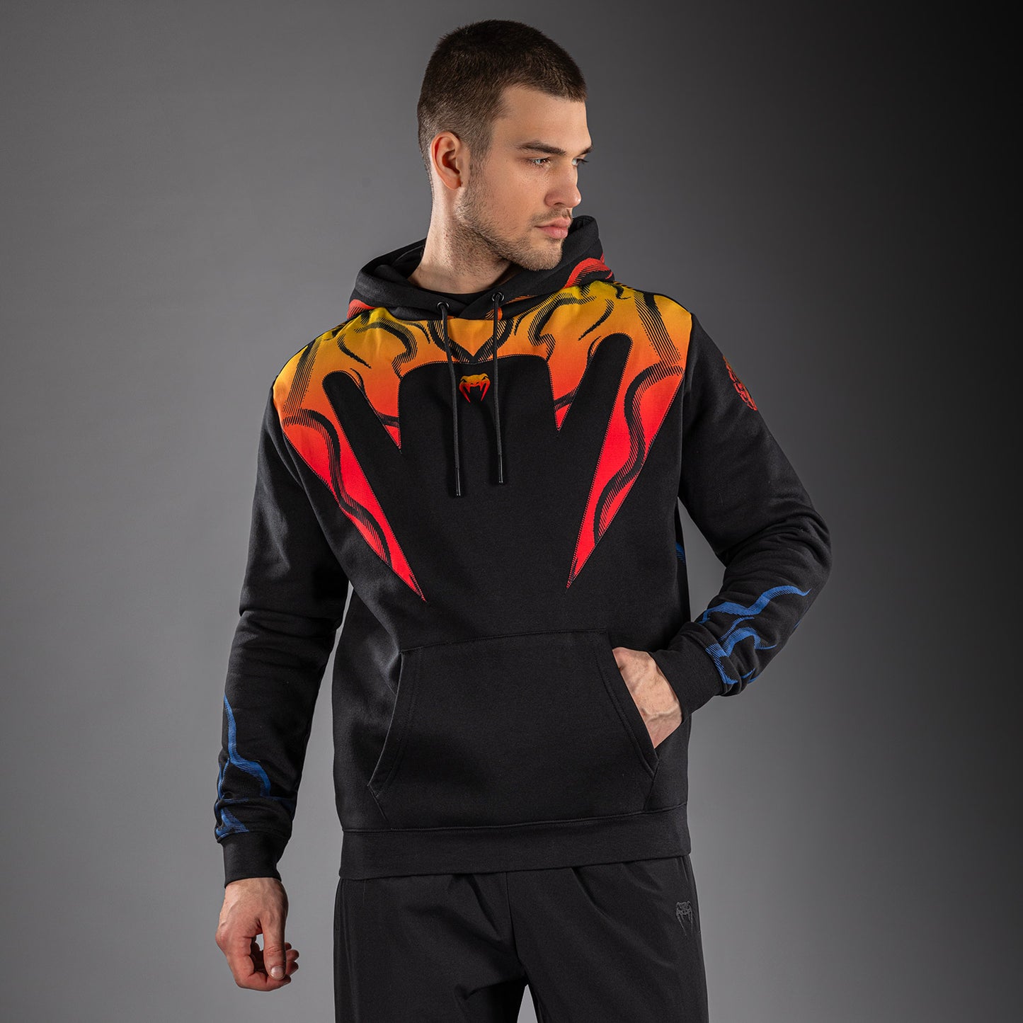 Sweat à Capuche Yoshimitsu Venum x TEKKEN 8 - Noir/Orange - product-type_Sweatshirts