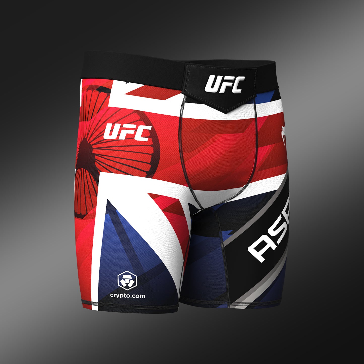Short de Compression UFC Unrivaled by Venum Tom Aspinall 2.0 - Bleu
