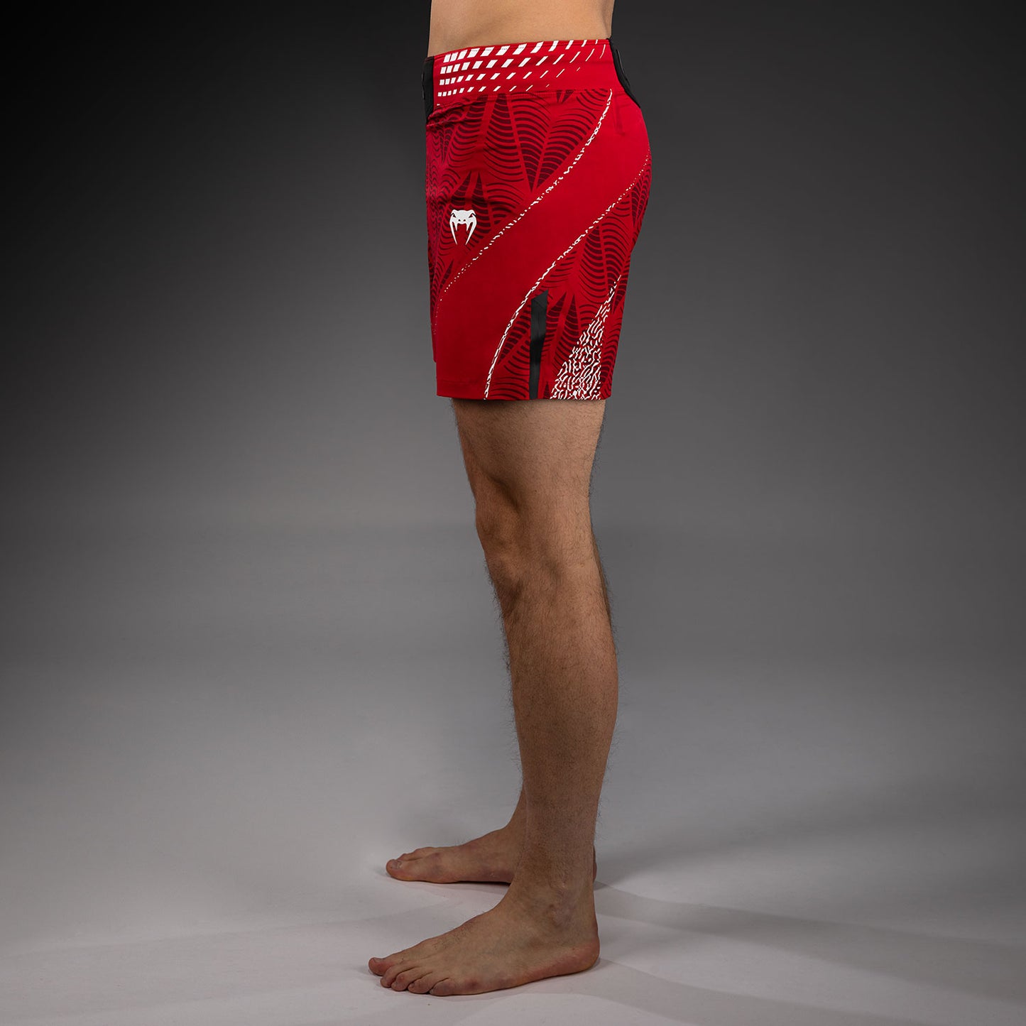 Short de combat coupe courte Homme Personnalisé UFC Zenith by Venum Authentic Fight Night - Rouge